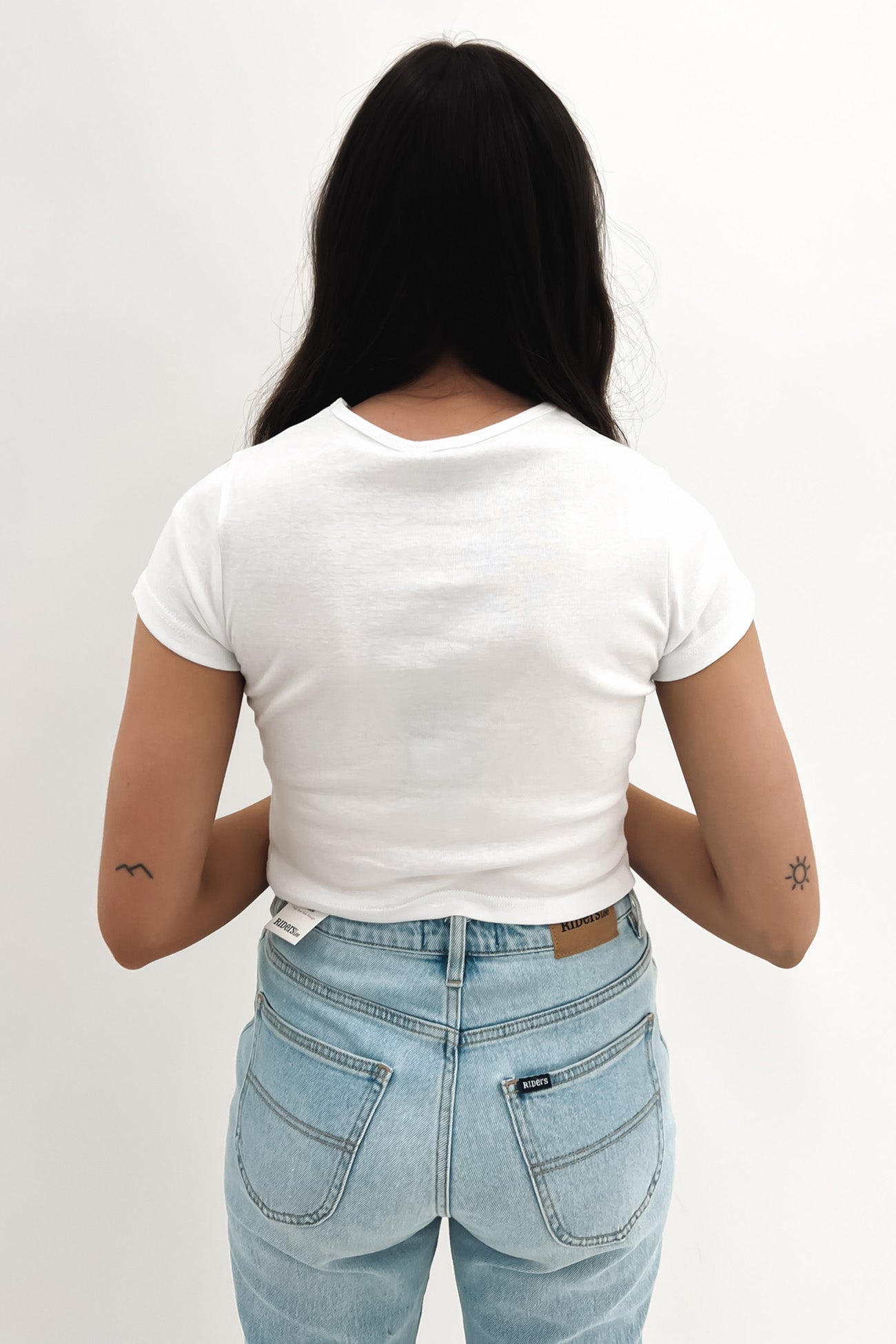 Stock Rib Tee White