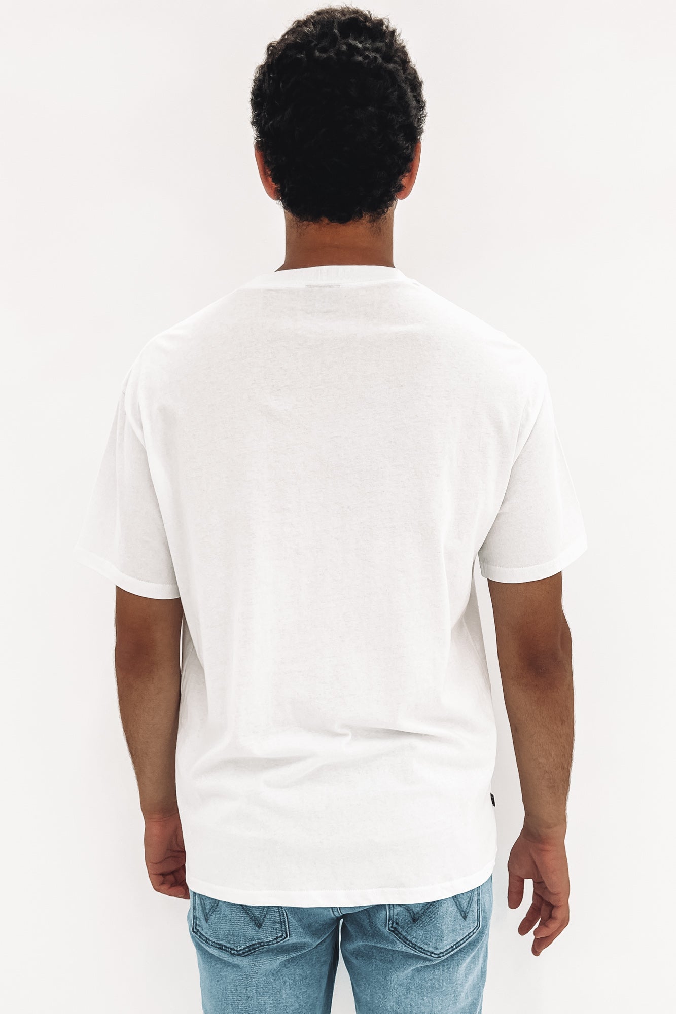 Stock Short Sleeve Tee White