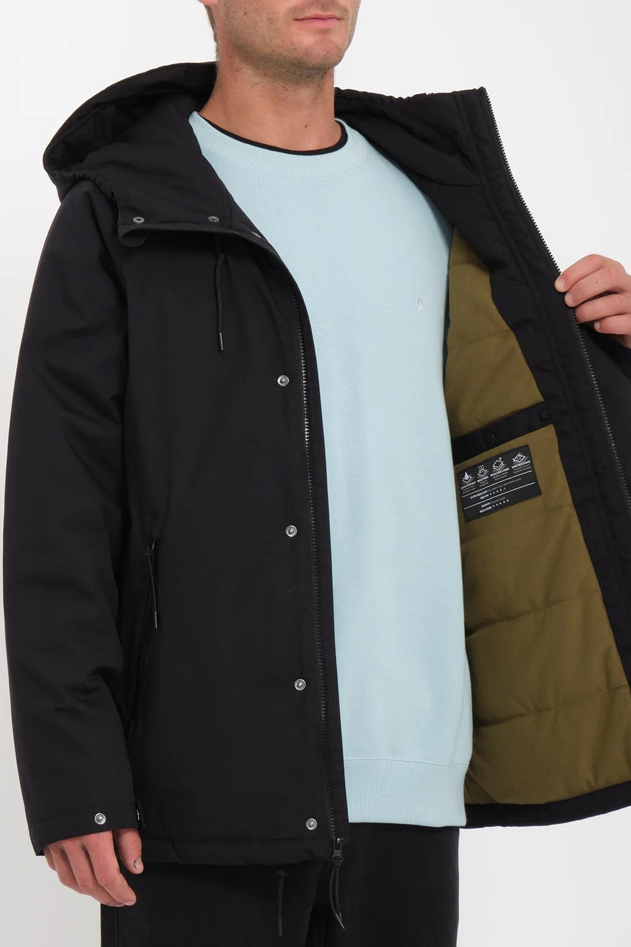 Stoke Stone II 5K Jacket Black