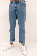 Straight 80 Jean Its On Blue