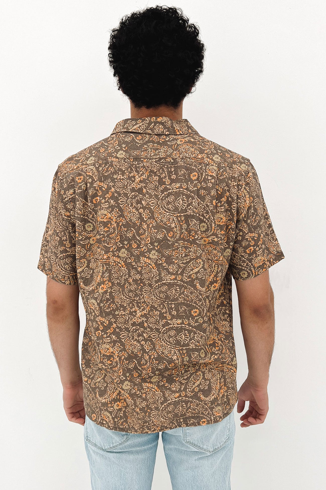 Sumbawa Short Sleeve Shirt Brown