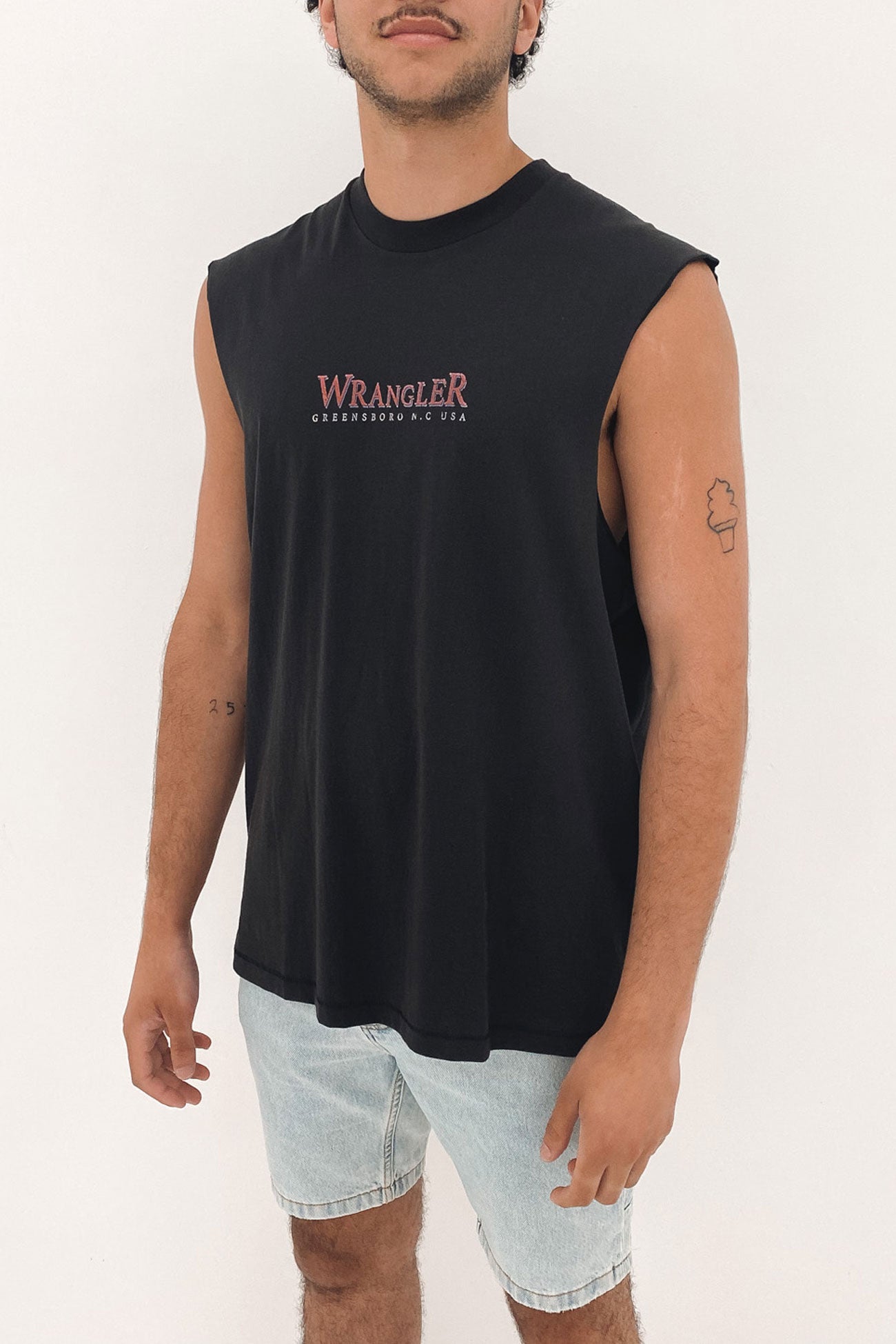 Sunrise Baggy Muscle Worn Black