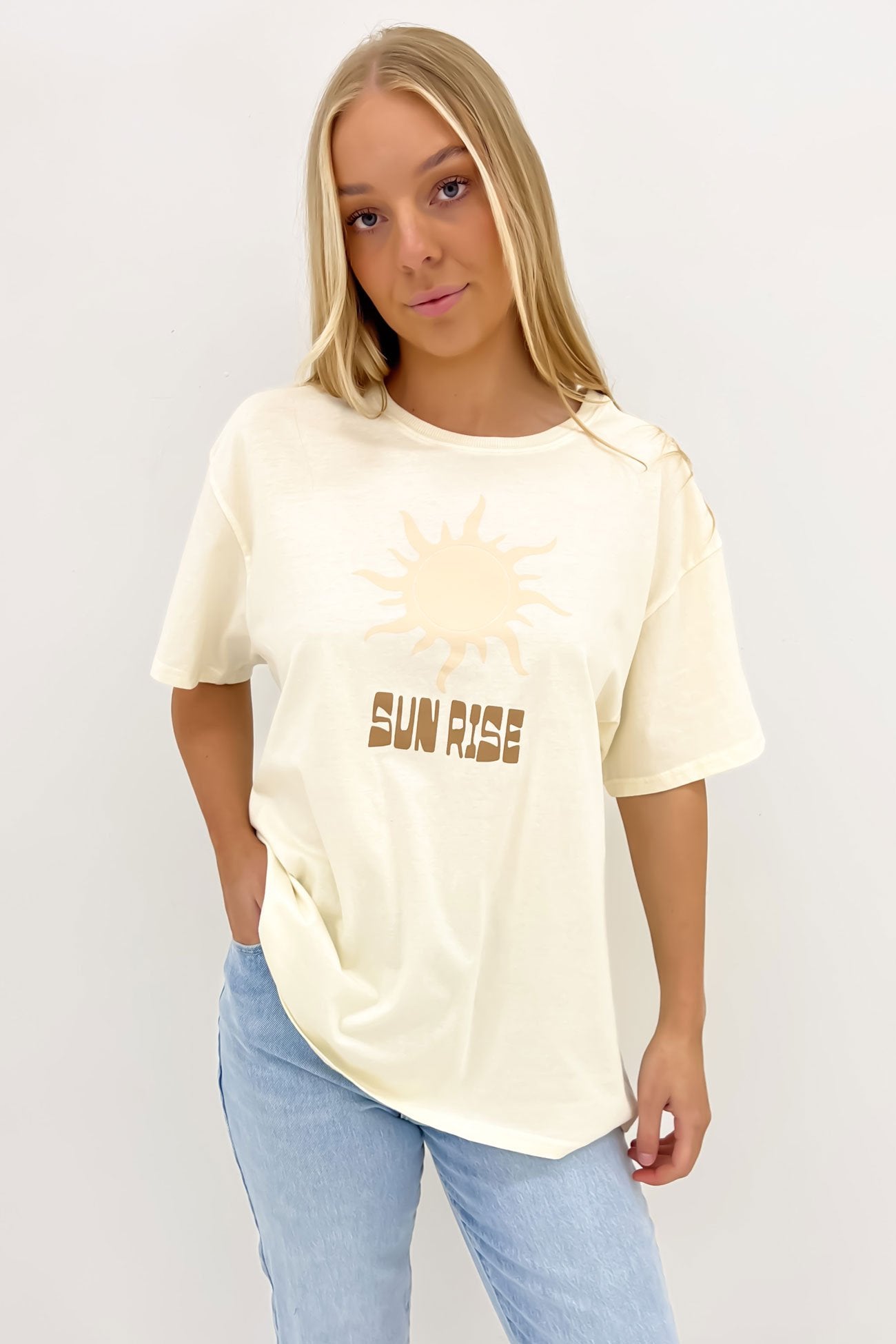 Sunrise Tee Natural