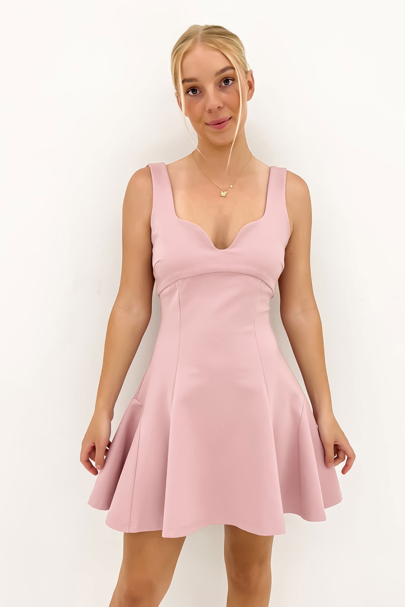 Swoon Dress Dusty Pink