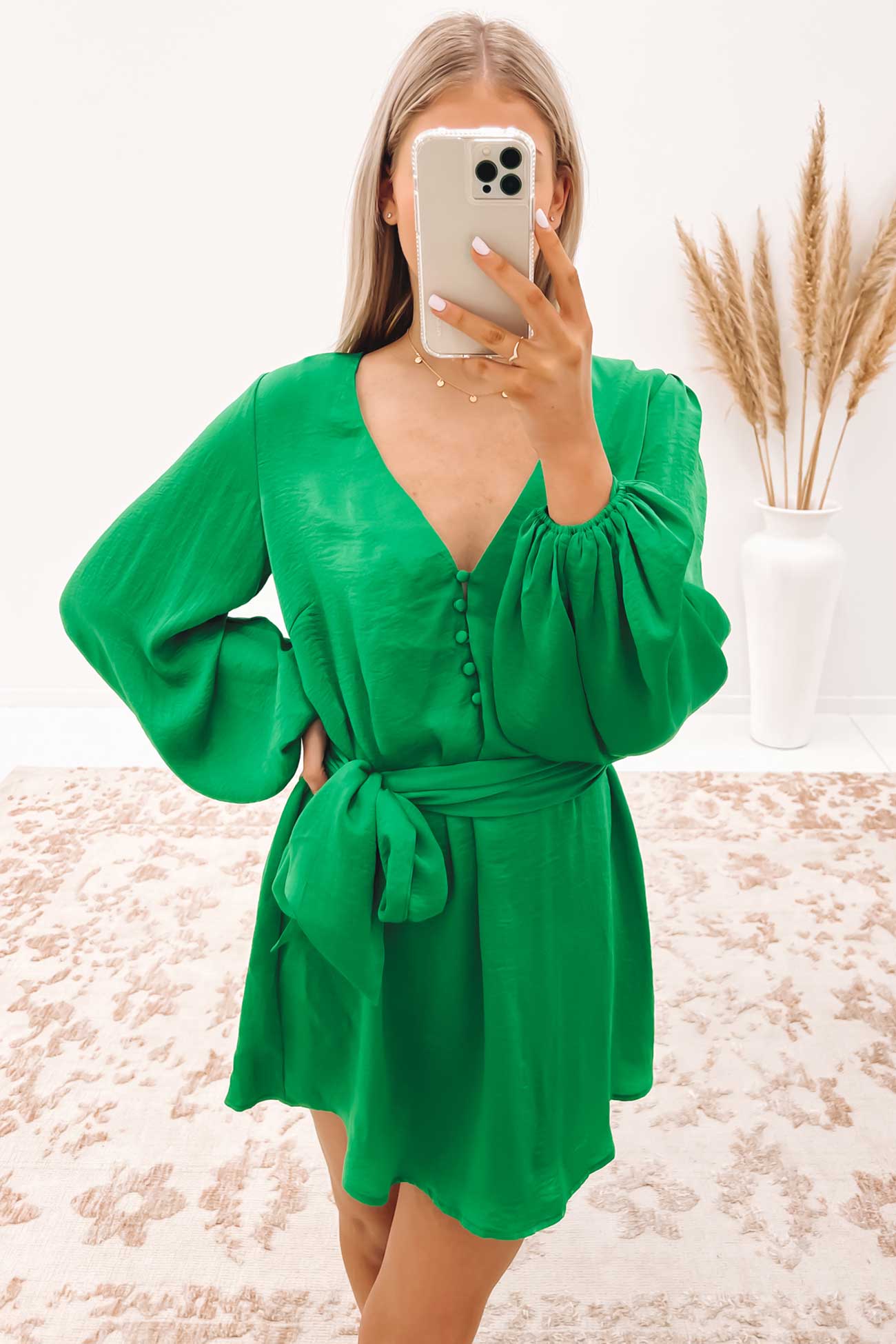 Tahlie Mini Dress Green