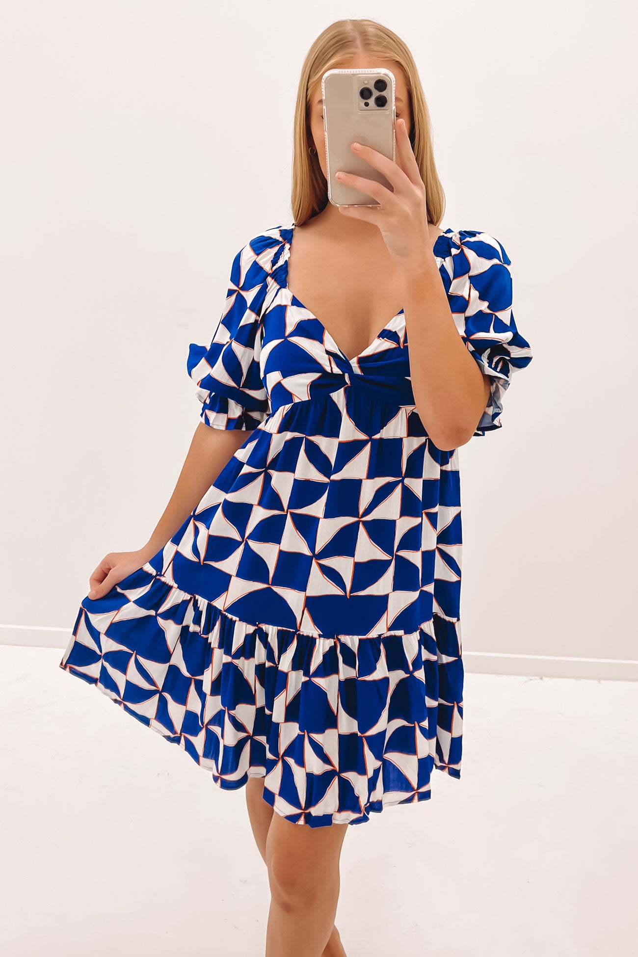 Tasmin Mini Dress Blue