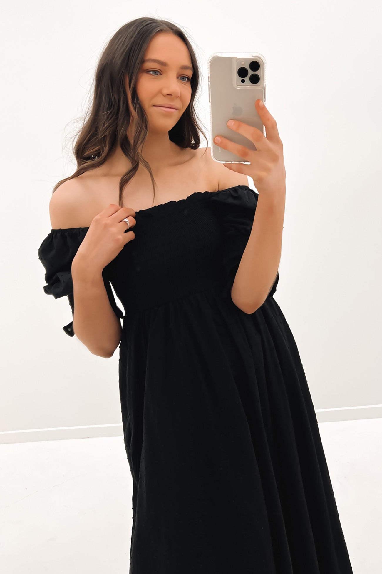 Ted Midi Dress Black