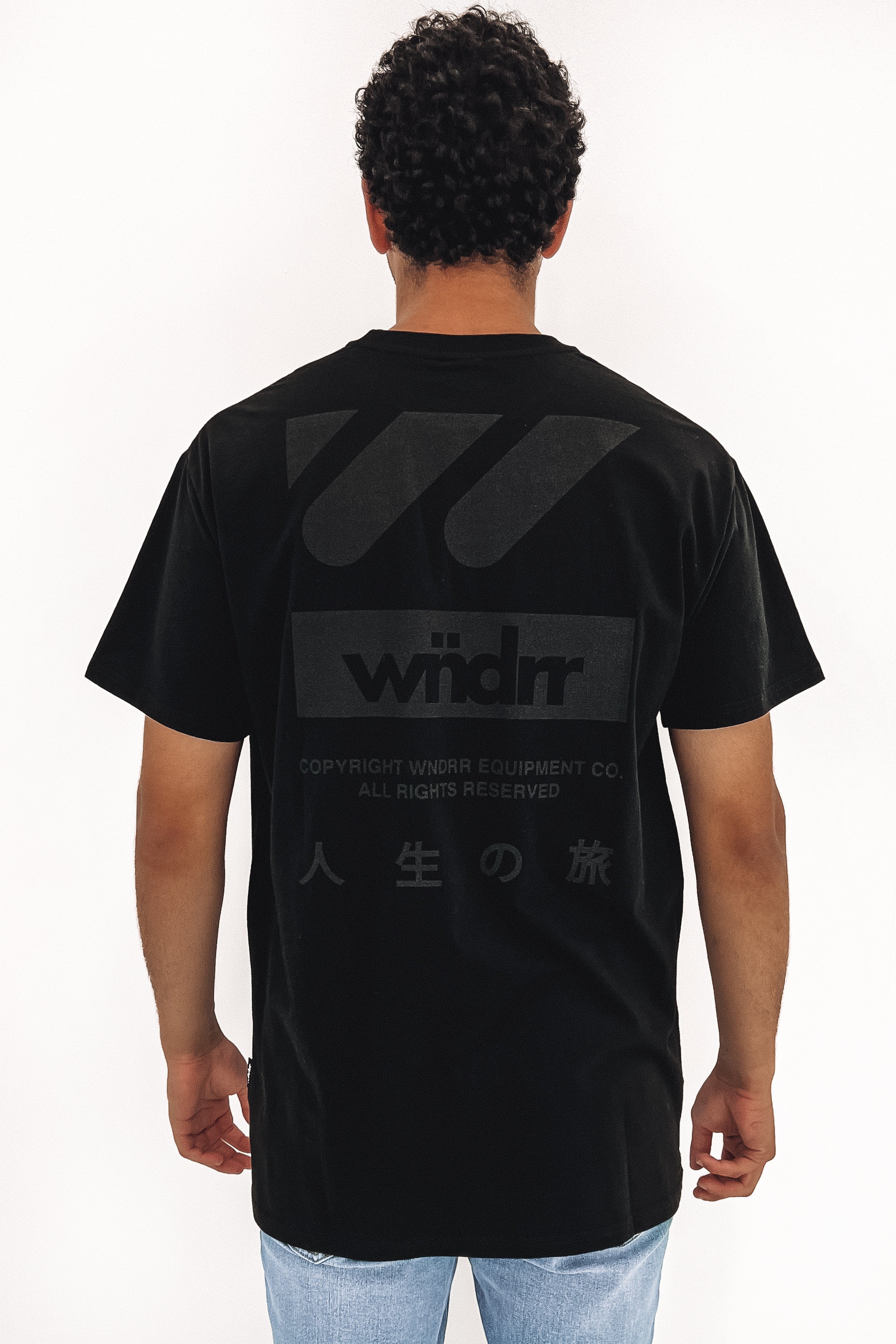 Tetsu Custom Fit Tee Black Black