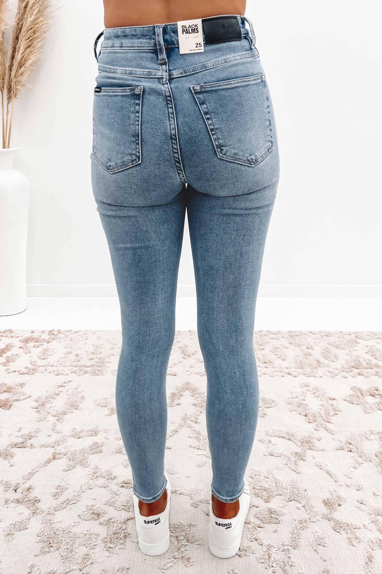 The High Waist Skinny Jean Blue Thrill