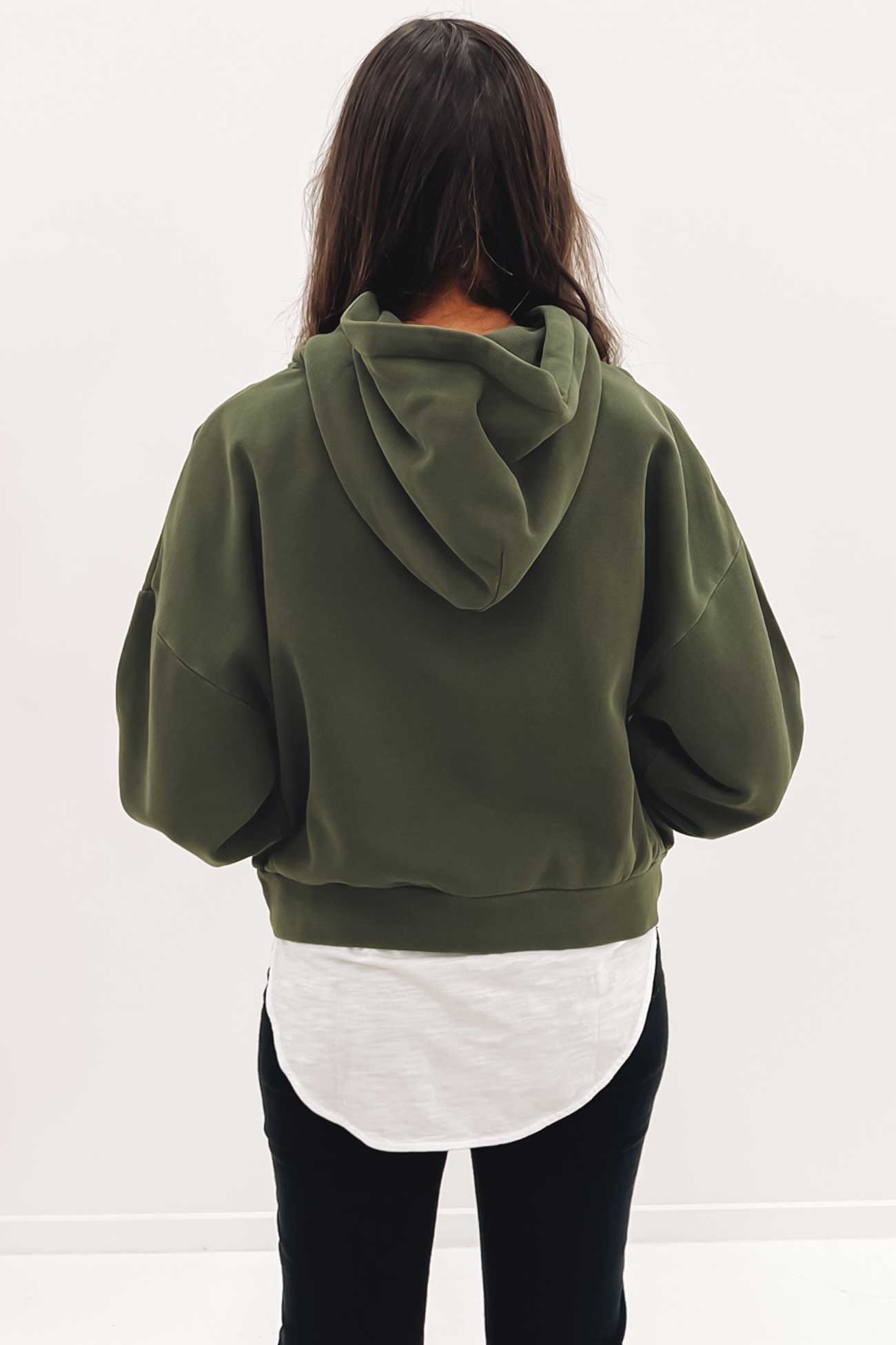 Trail Hoodie Flight Green