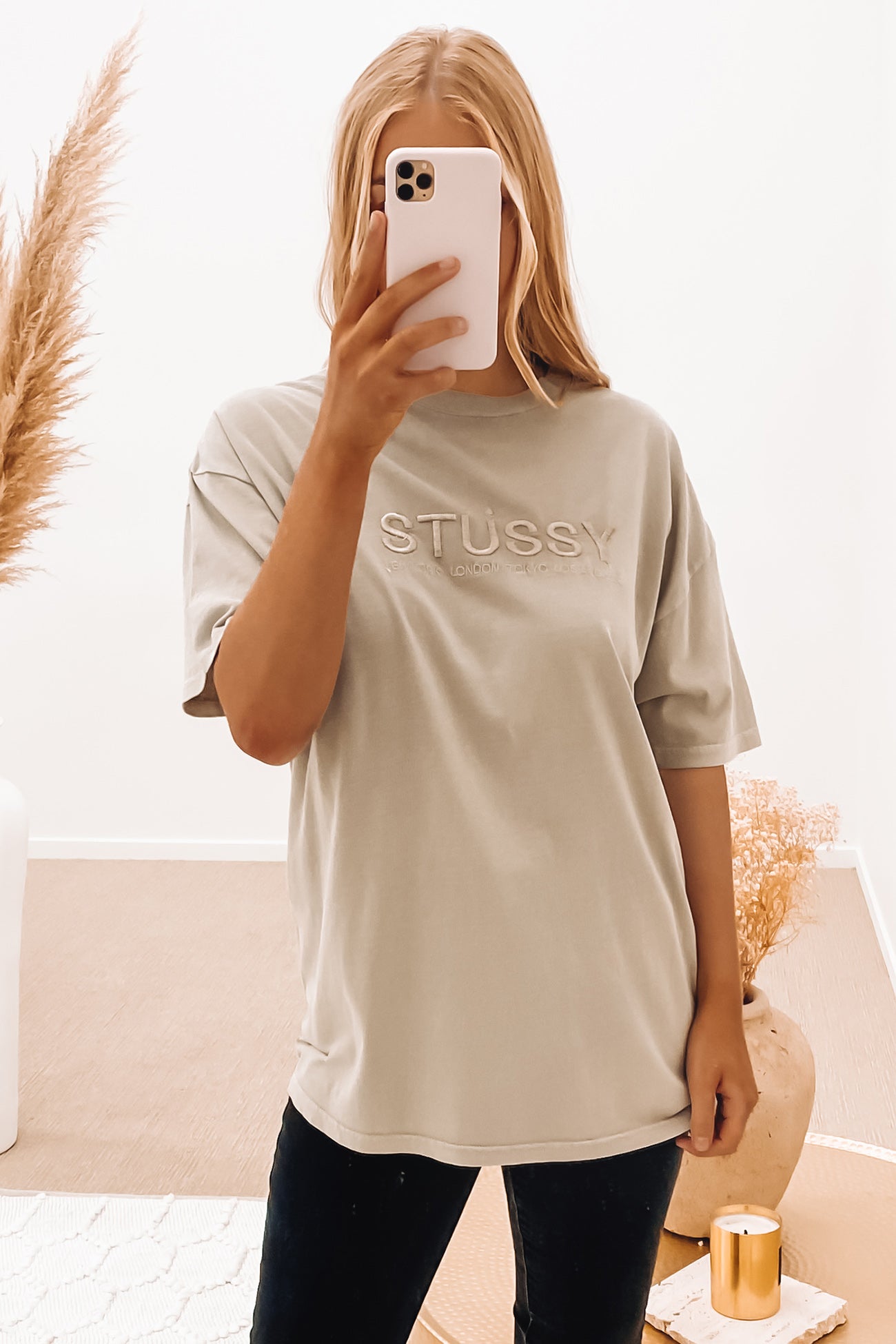 Trail Relaxed Tee White Sand