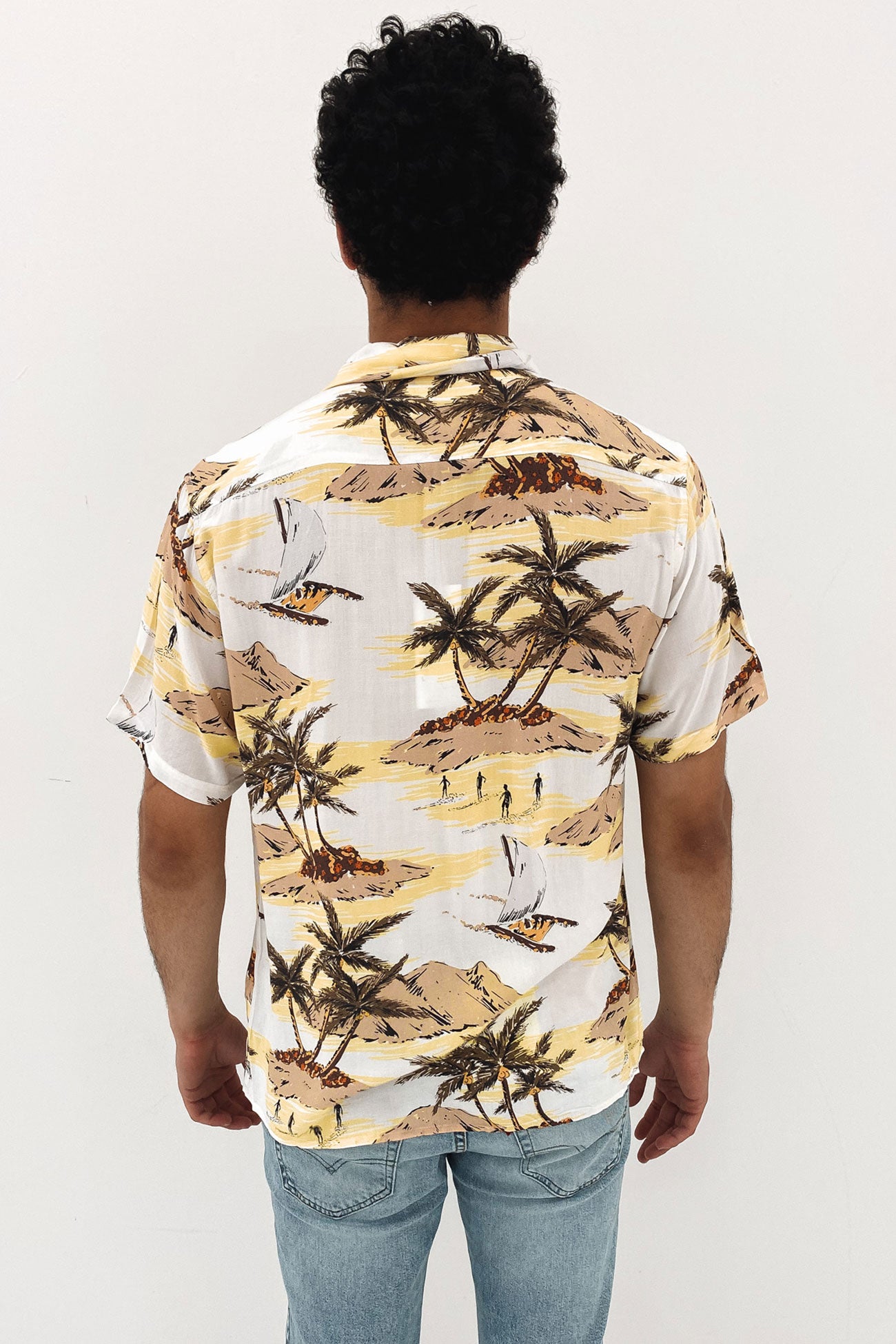 Tropic Short Sleeve Shirt Butter