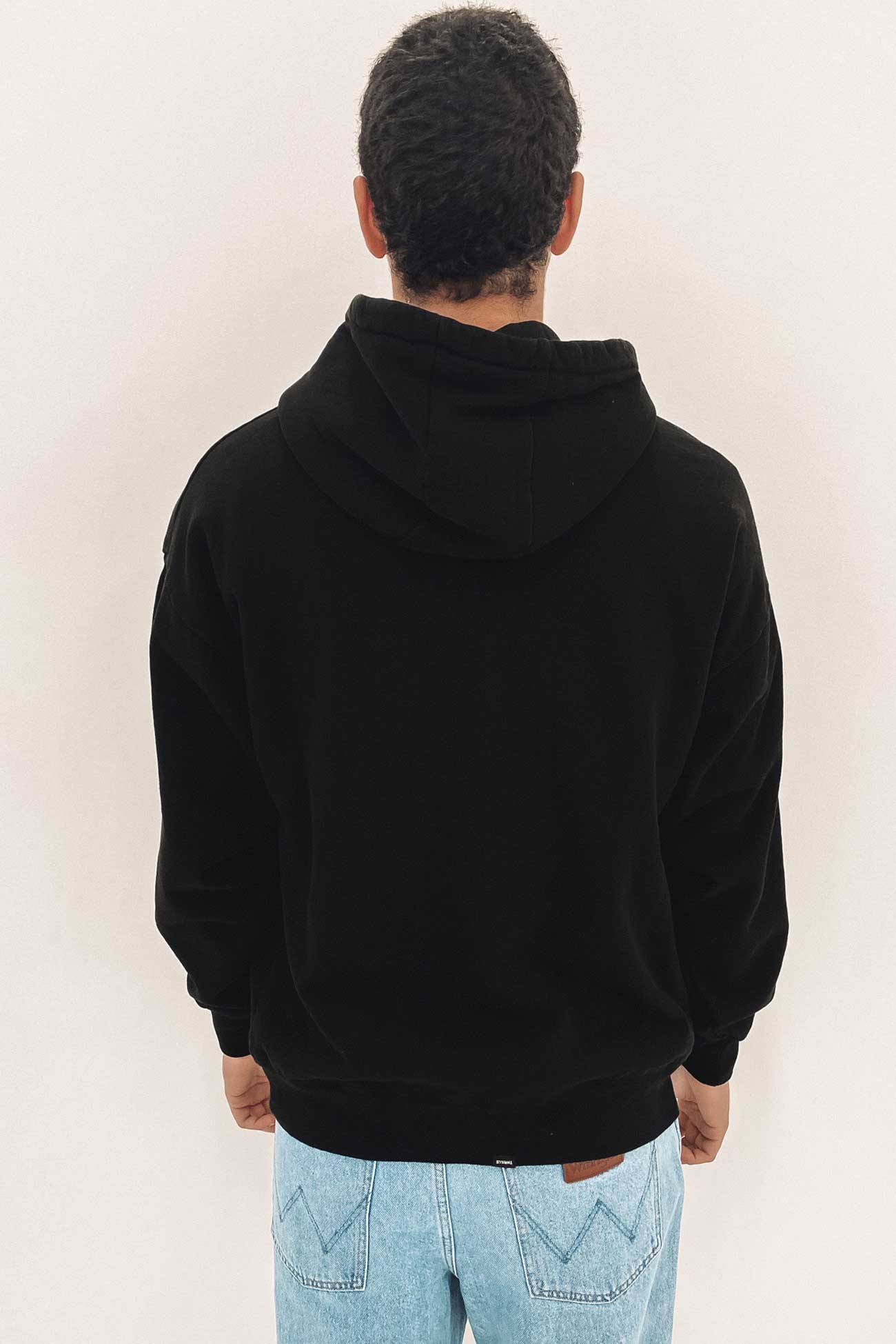 Turbulent Slouch Pull On Hood Black