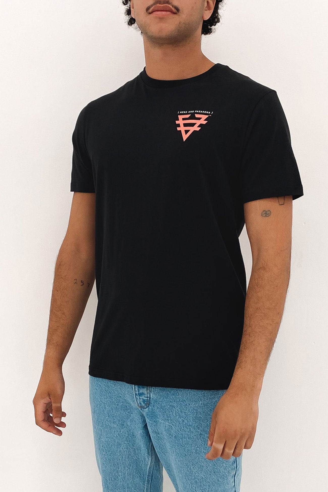 Undivided Cape Back Tee Jet Black