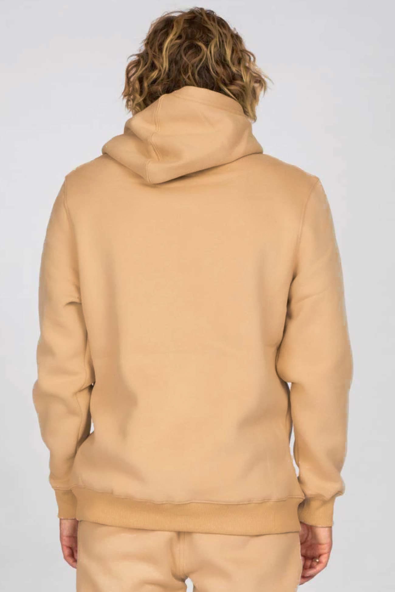 Short Cut Hooded Fleece Oatmilk