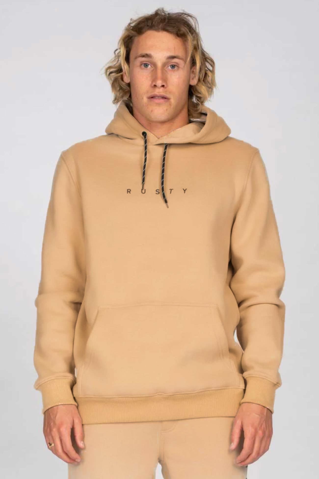 Short Cut Hooded Fleece Oatmilk