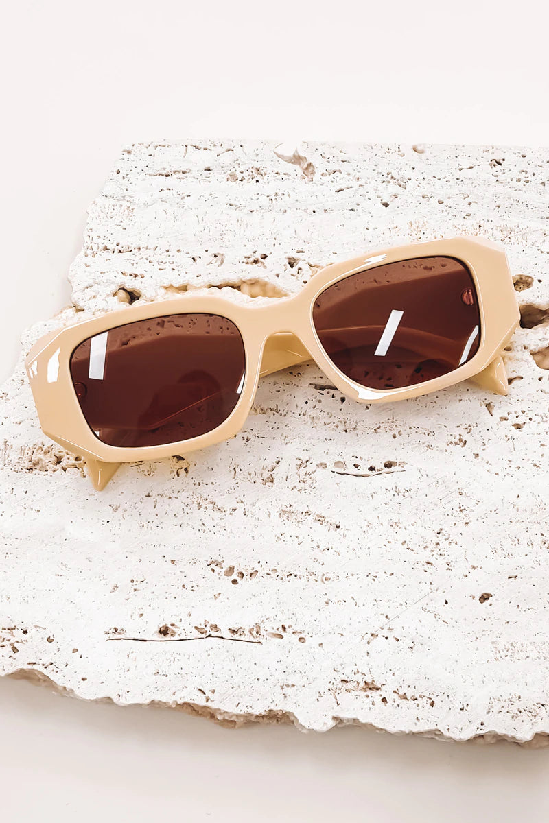 Charles Sunglasses // Beige