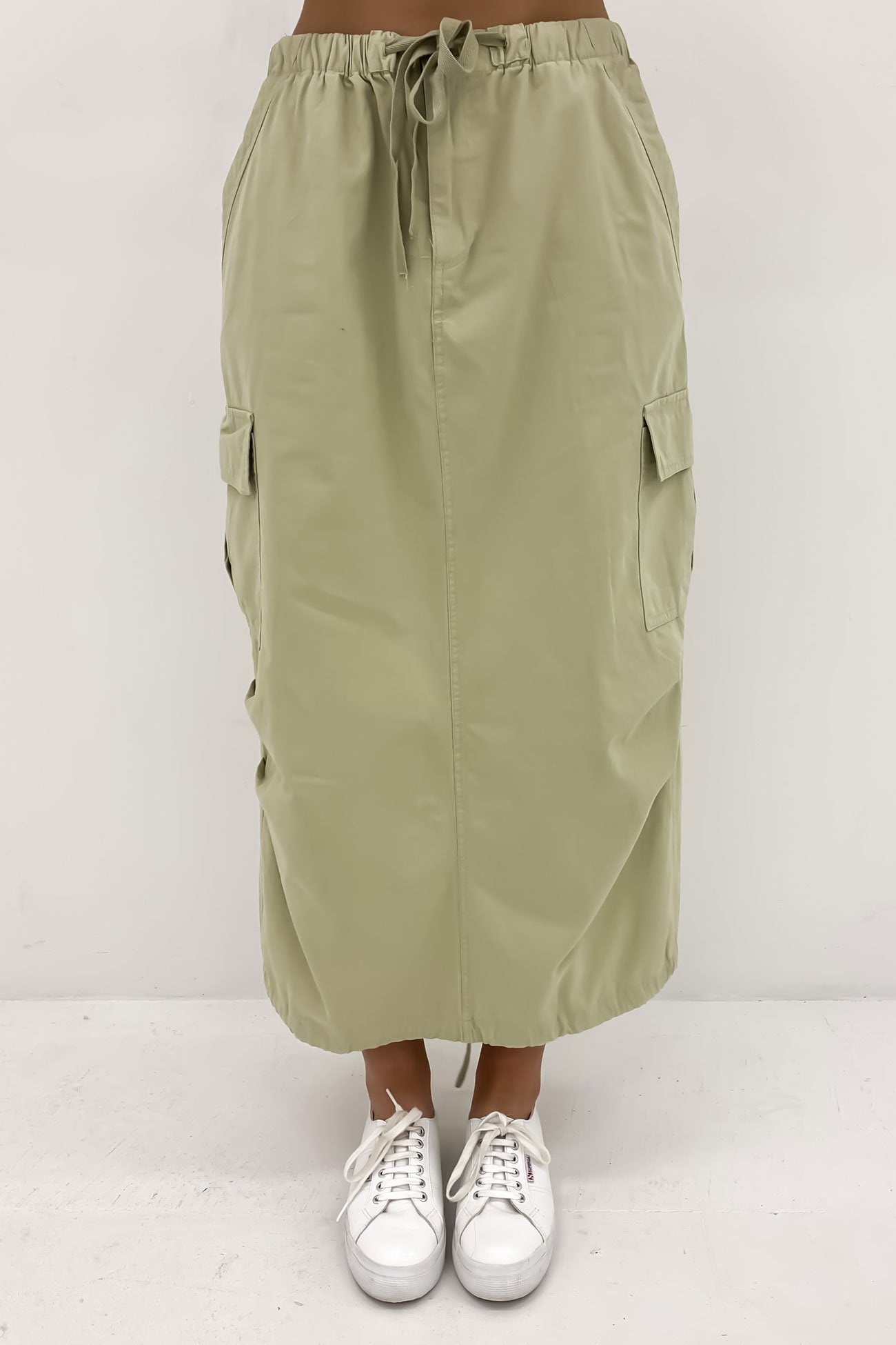 Utility Skirt Sage