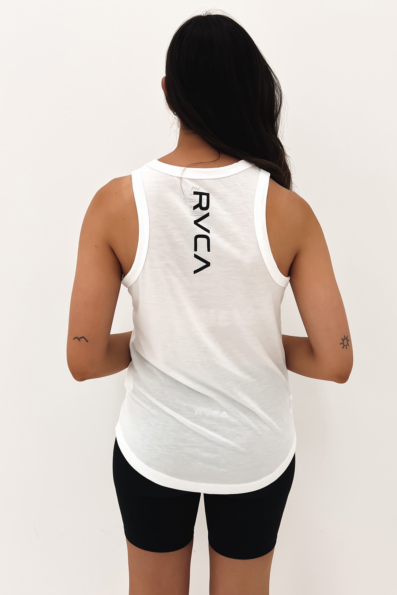 VA Muscle Workout Tank Top White 2