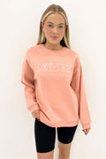 Varsity Crew Pale Pink