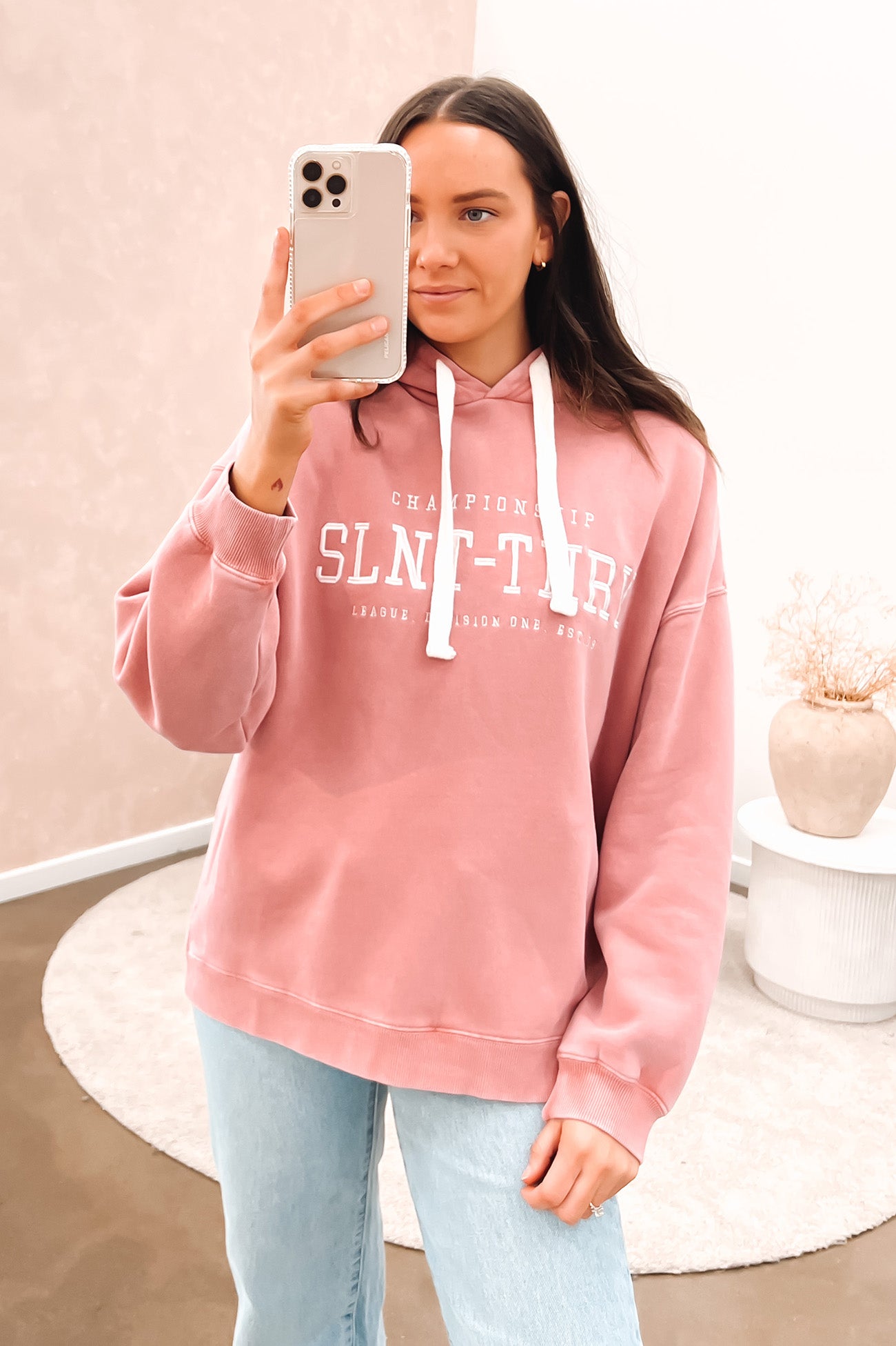 Varsity Hoody Rose