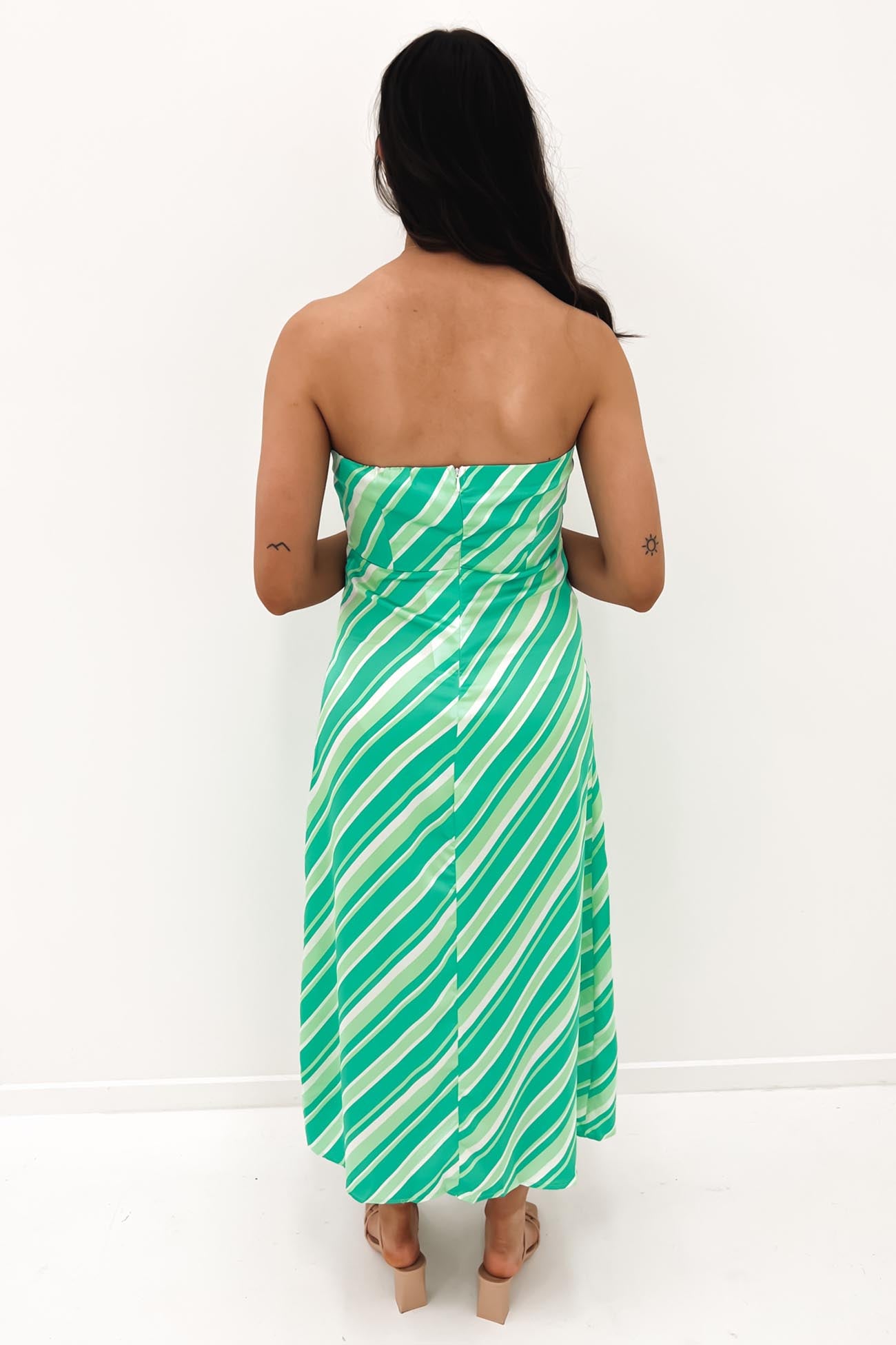 Veda Midi Dress Green