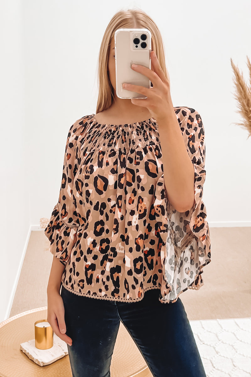 Veda Top Leopard