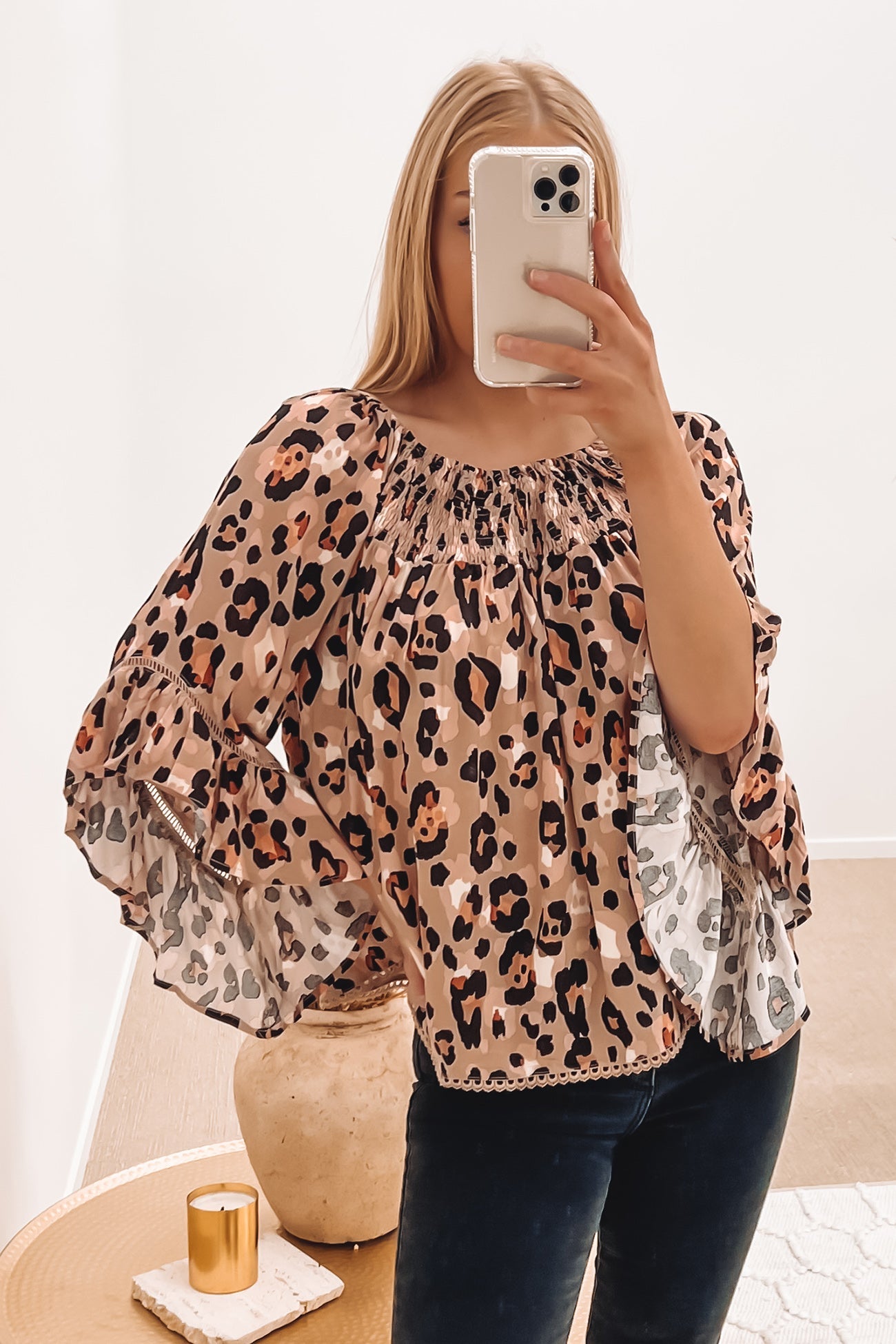 Veda Top Leopard