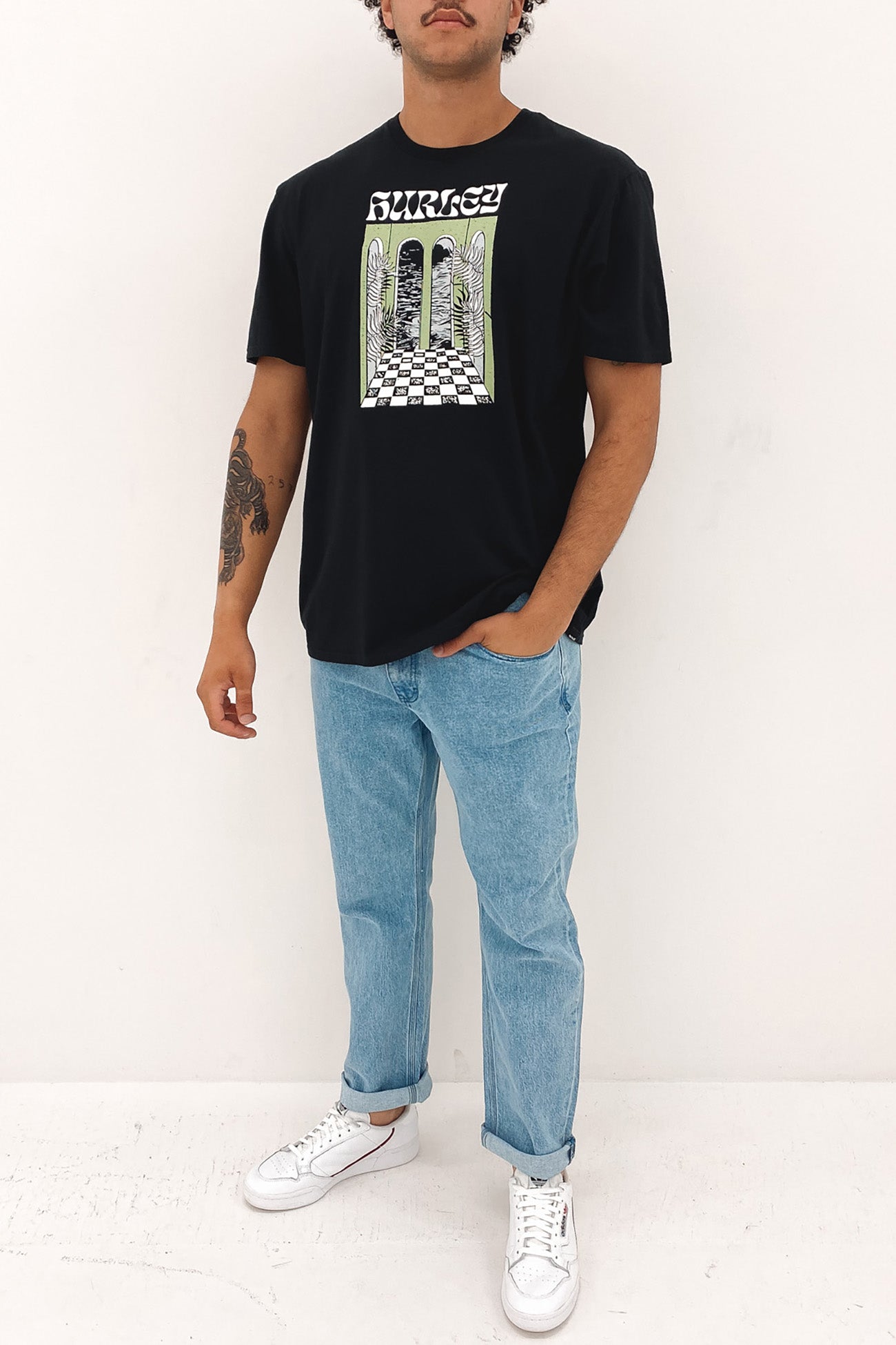 Vision Art Series Tee Black