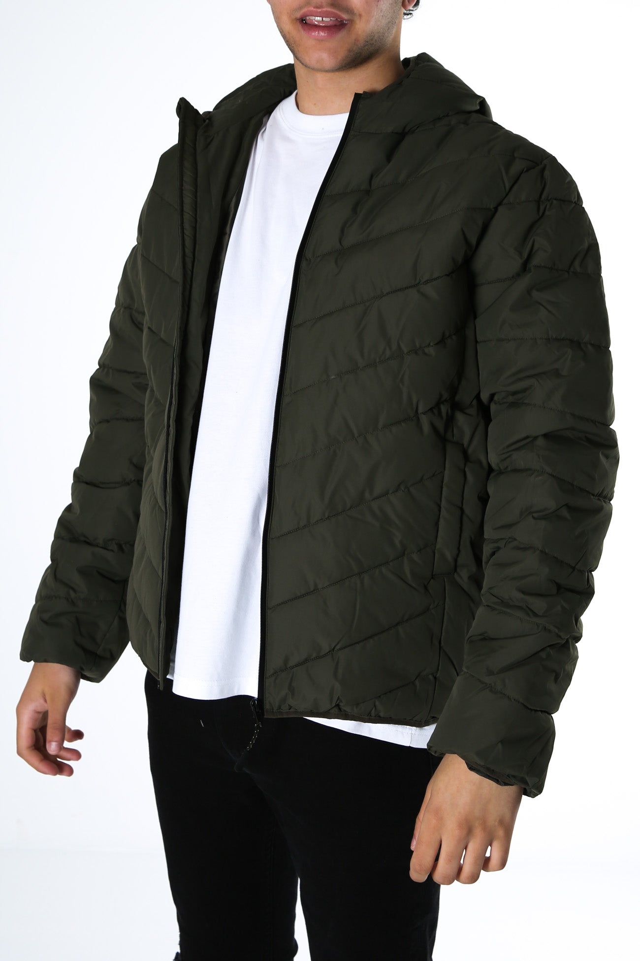 Watford Puffer Jacket Khaki