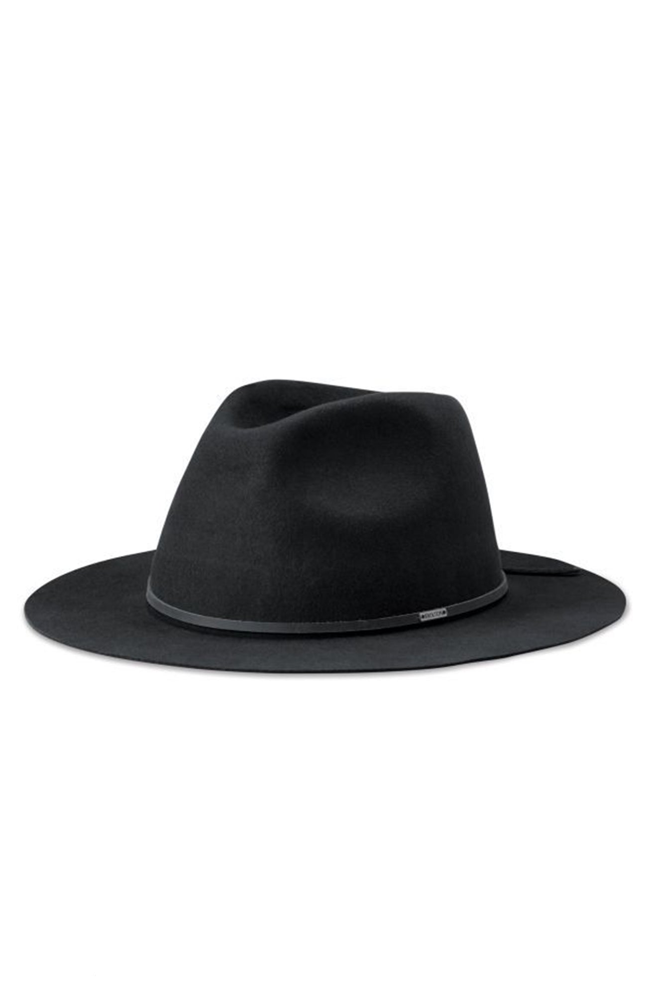 Wesley Packable Fedora Washed Black