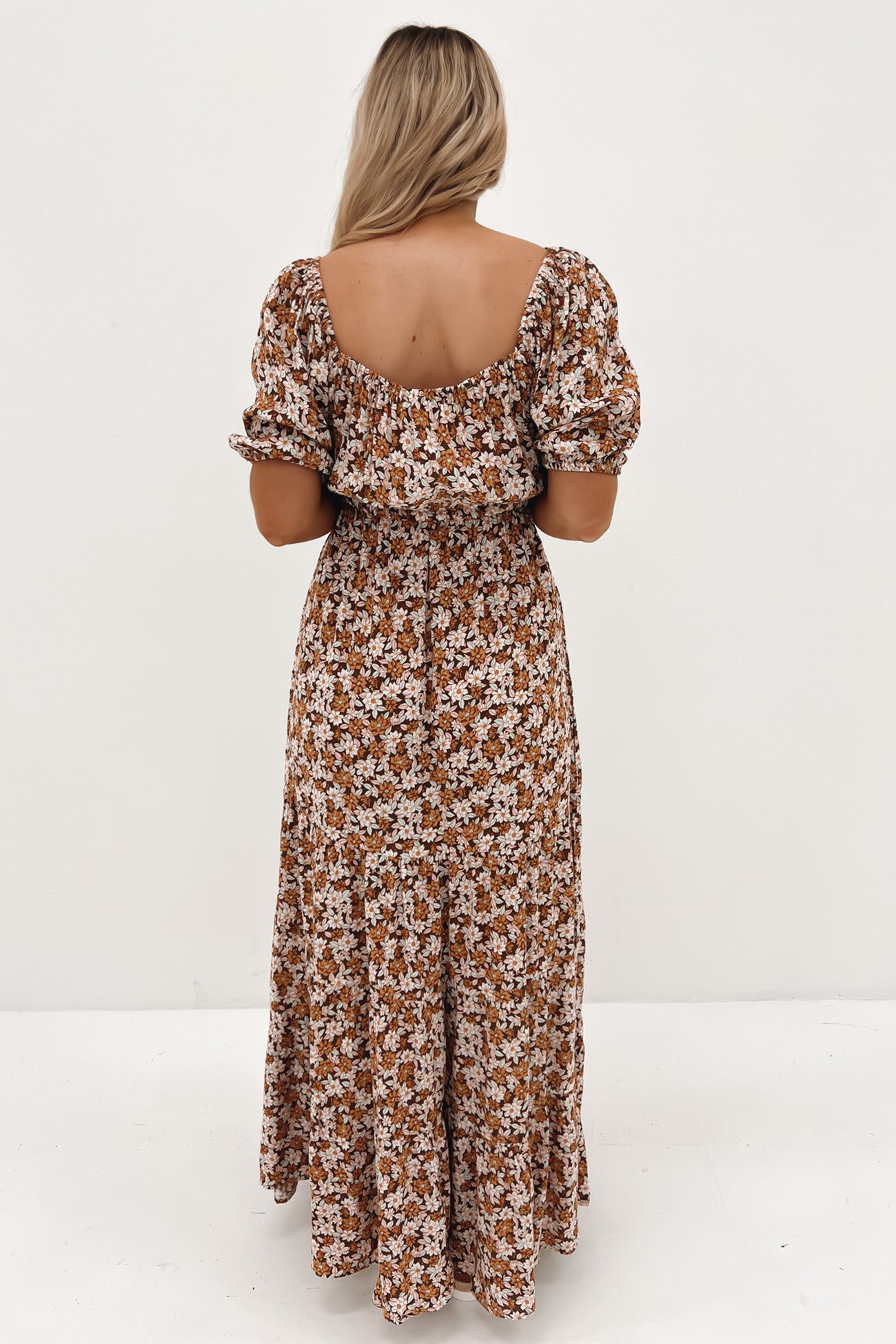 Willa Floral Maxi Dress Print