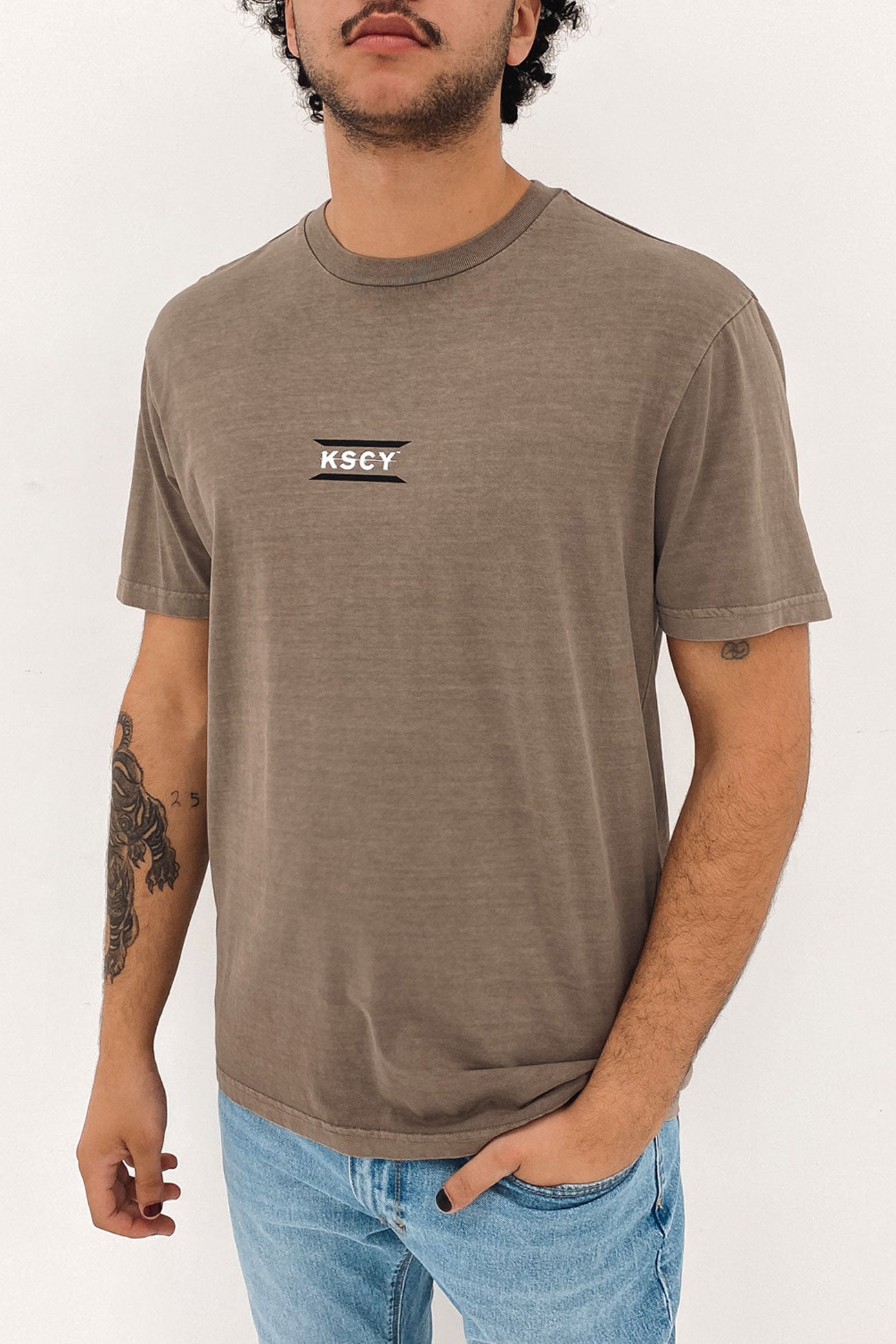 Willow Relaxed Tee Pigment Driftwood