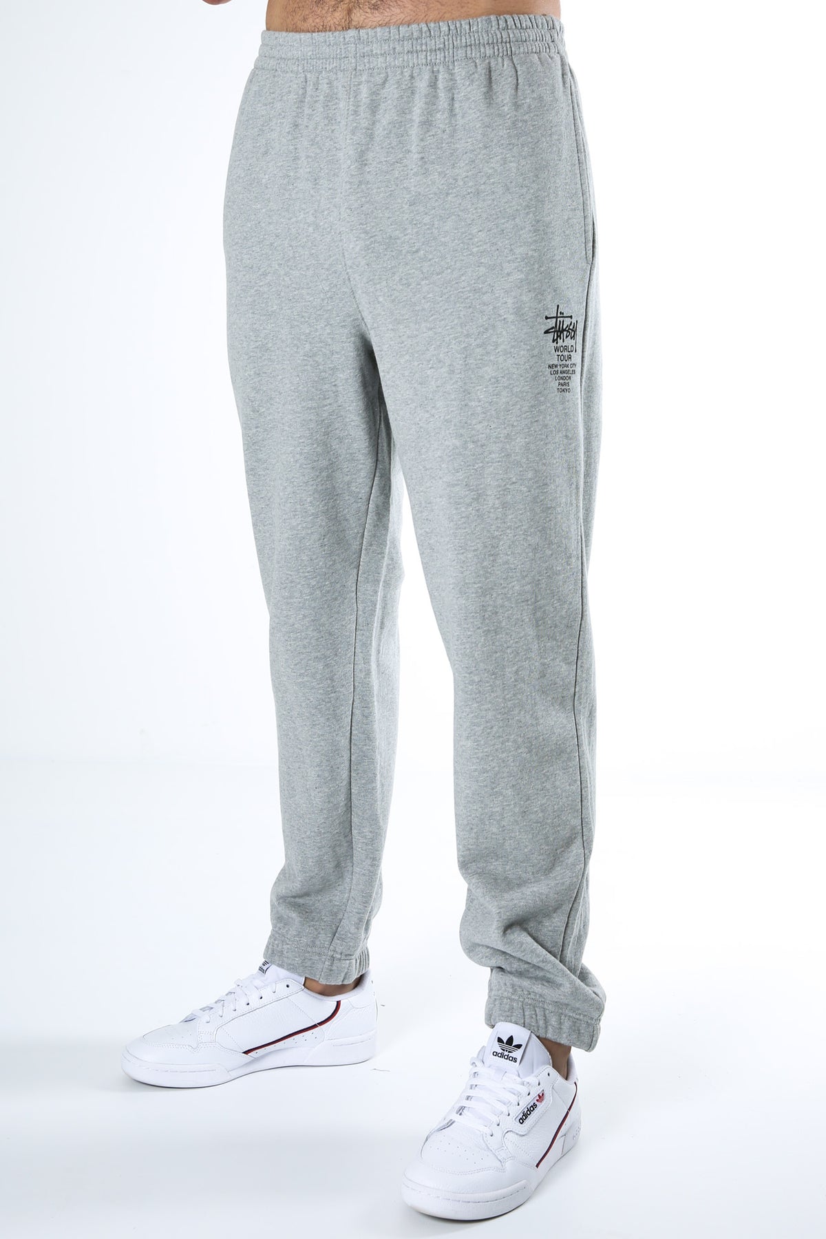 World Tour Trackpant True Grey Marle - Jean Jail