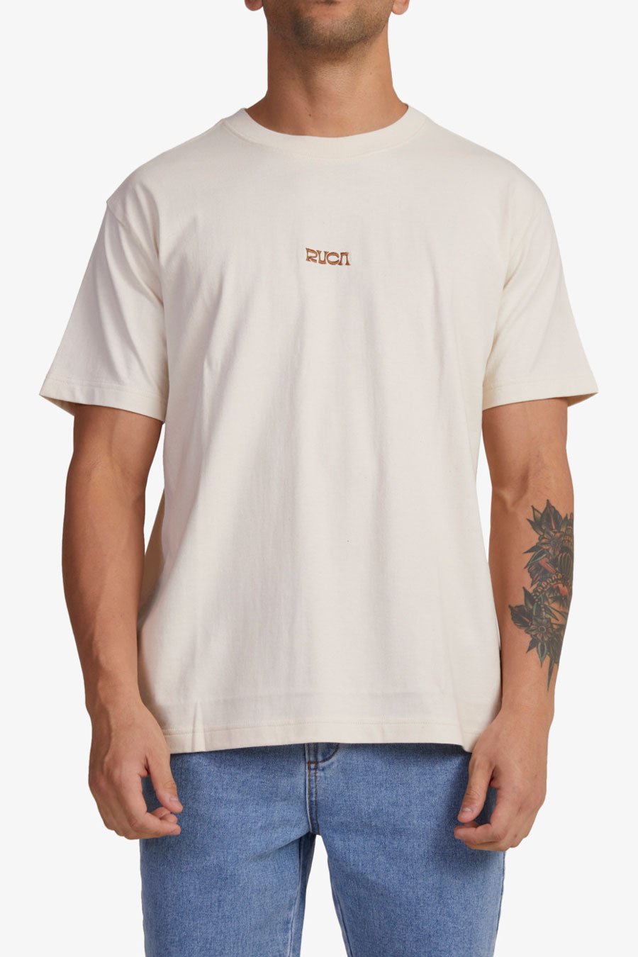 Yin Short Sleeve Tee Unbleached