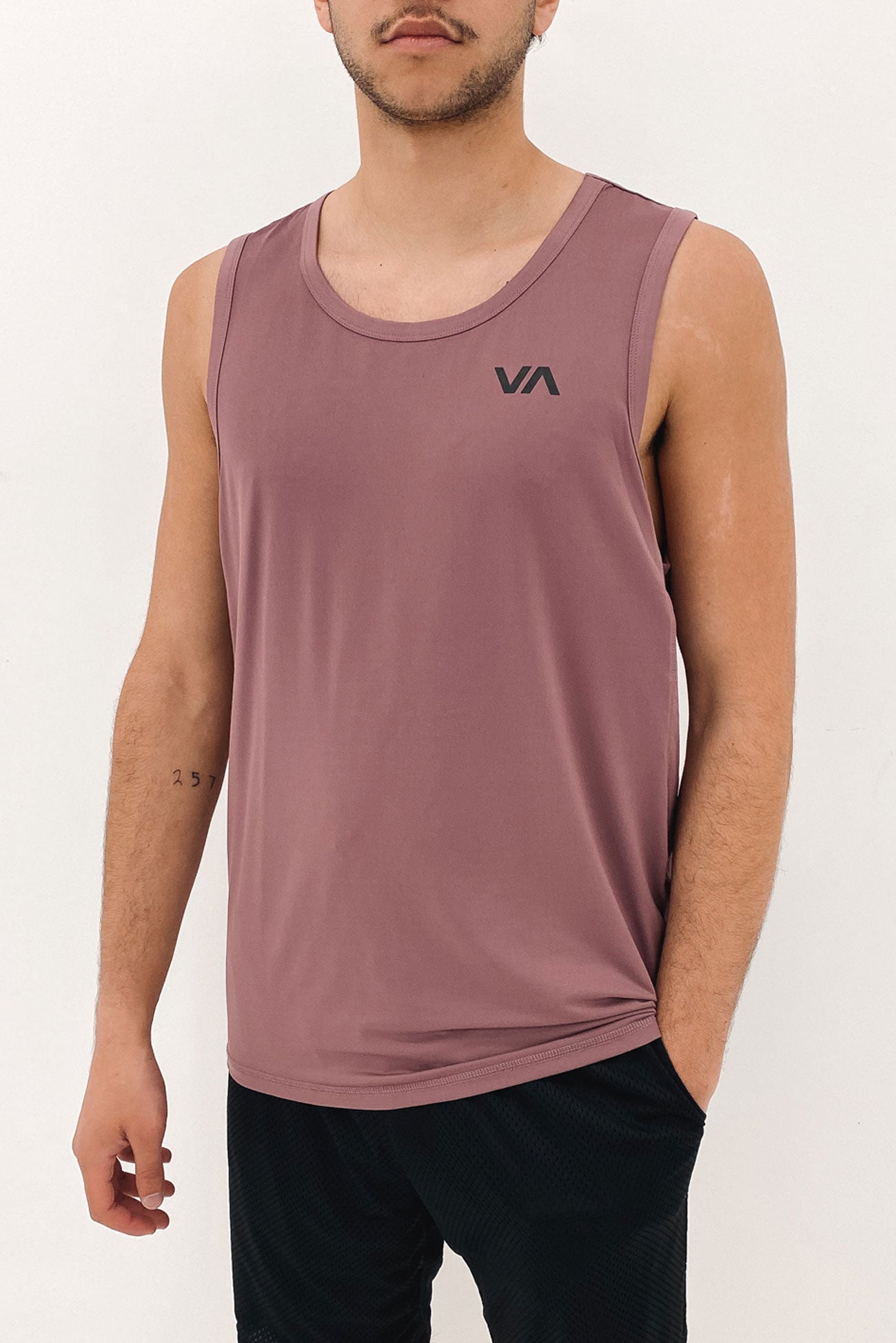 Sport Vent Singlet Old Mauve