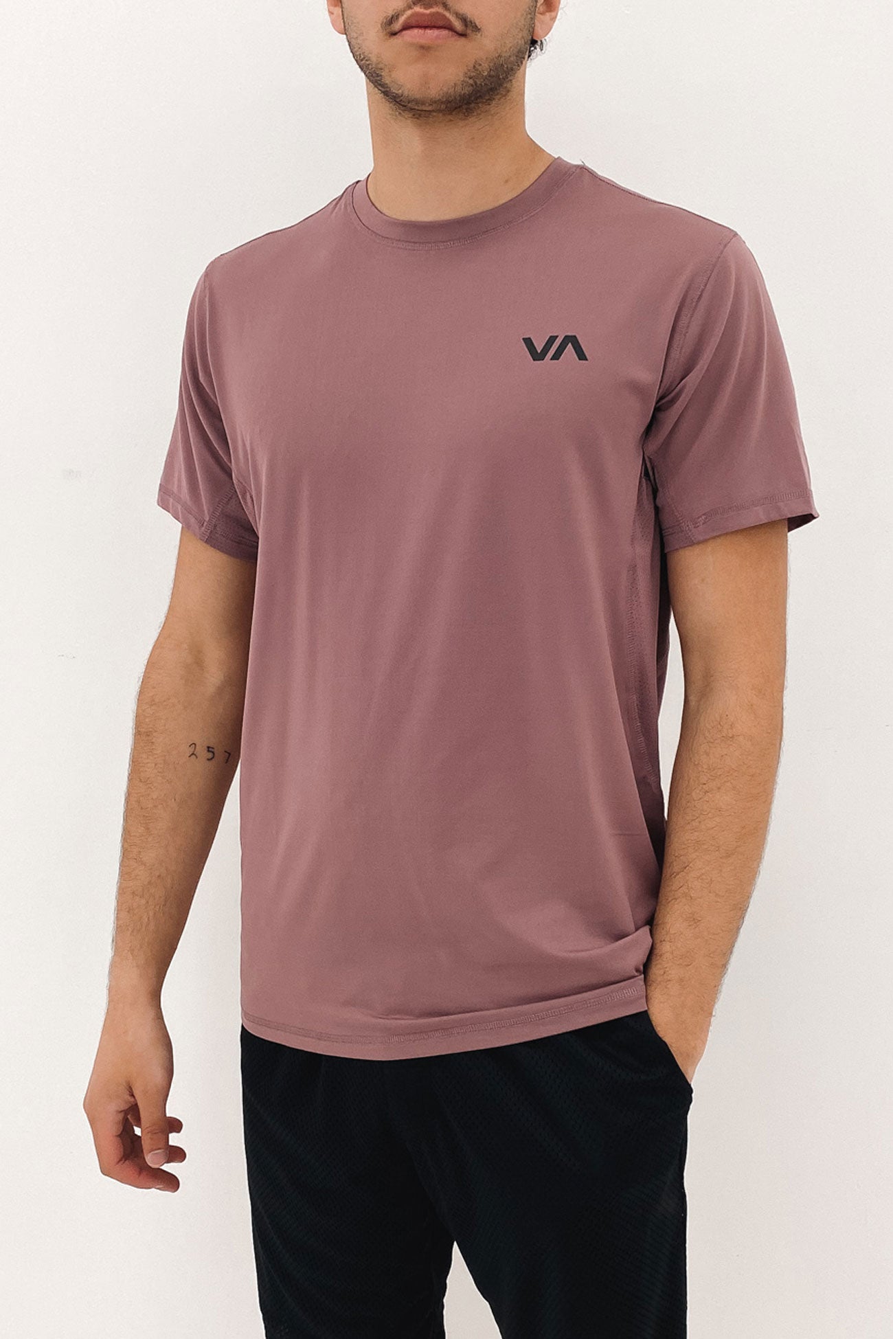 Sport Vent Short Sleeve Old Mauve