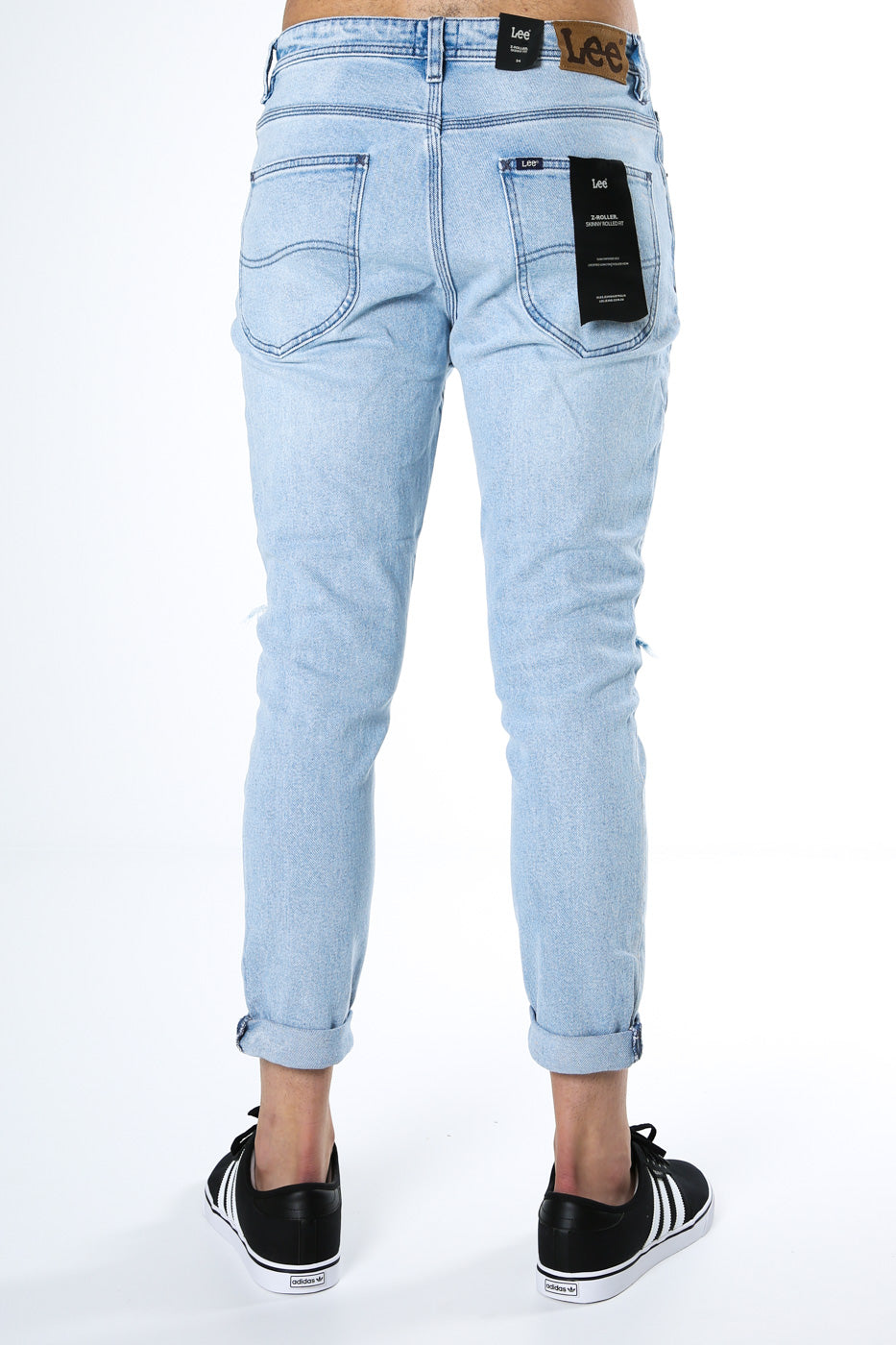 Z-Roller Skinny Crop Jean Soul Bleach