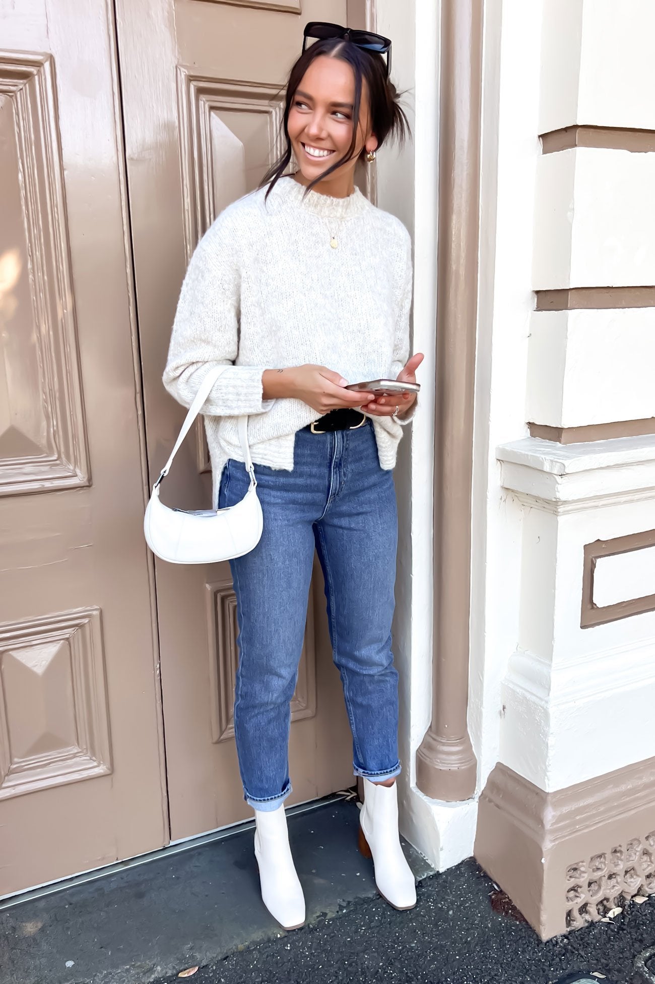 Zahara Knit Latte