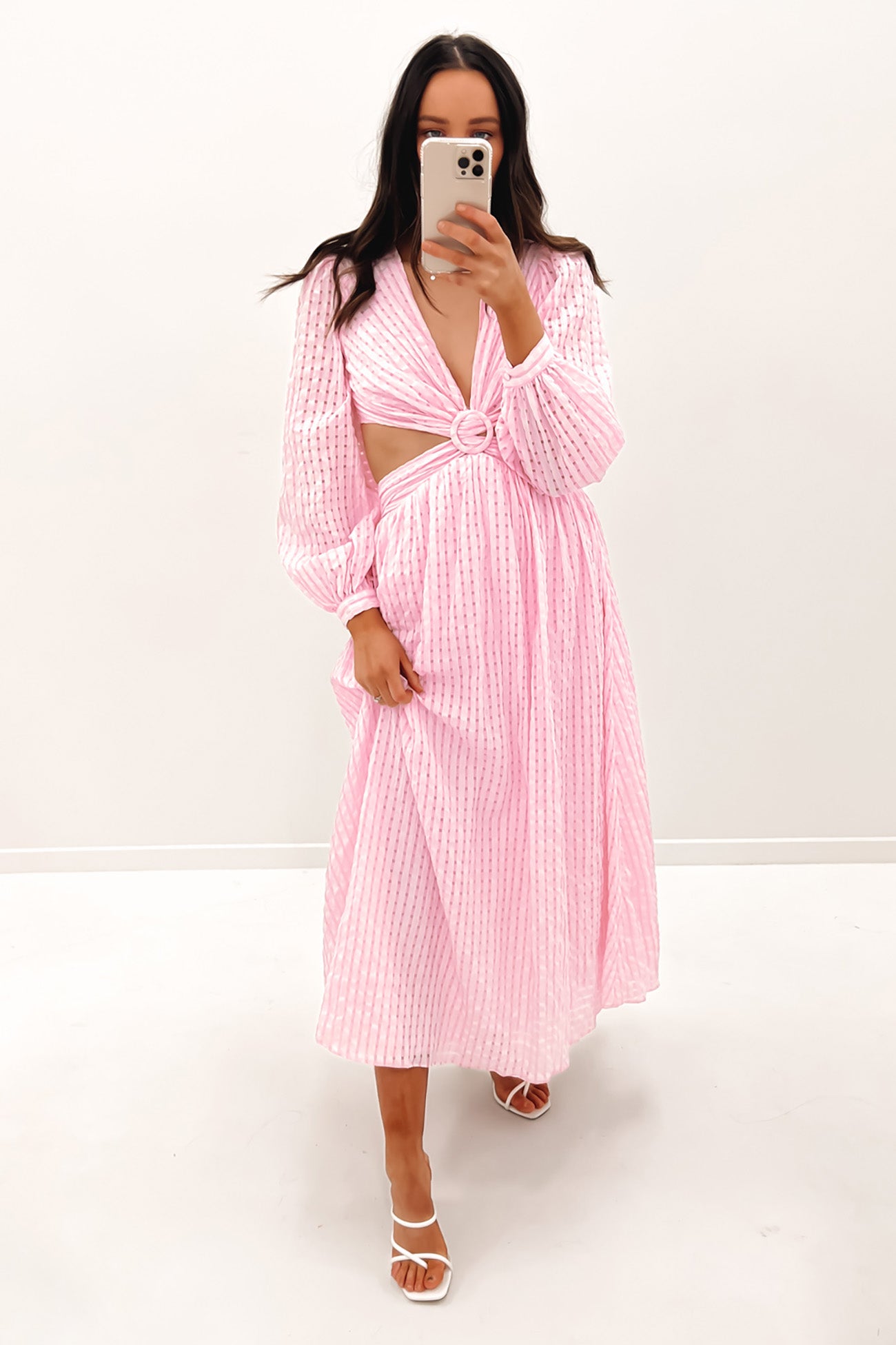 Zane Maxi Dress Pink