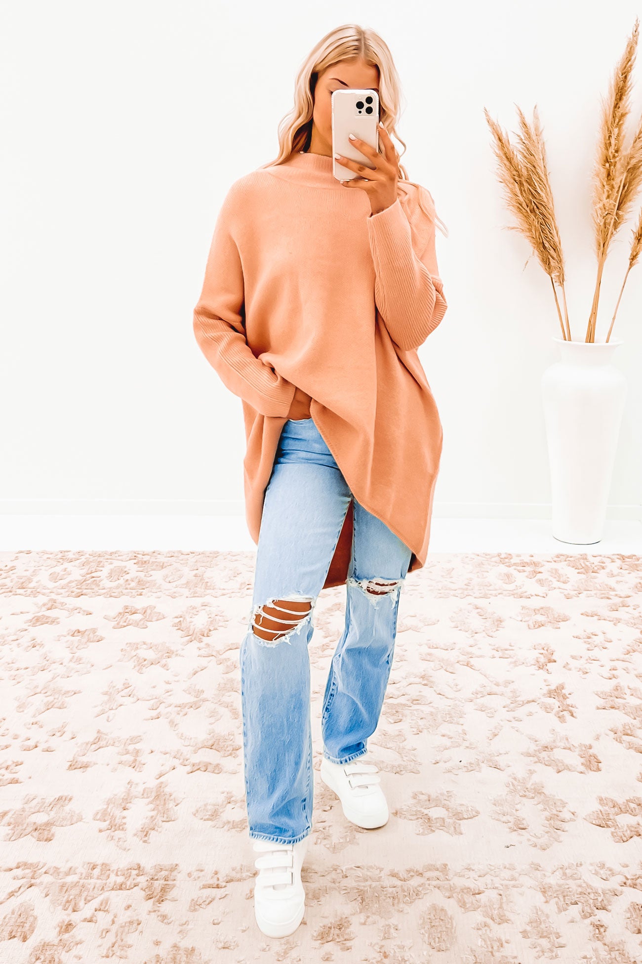 Zaniah Knit Blush