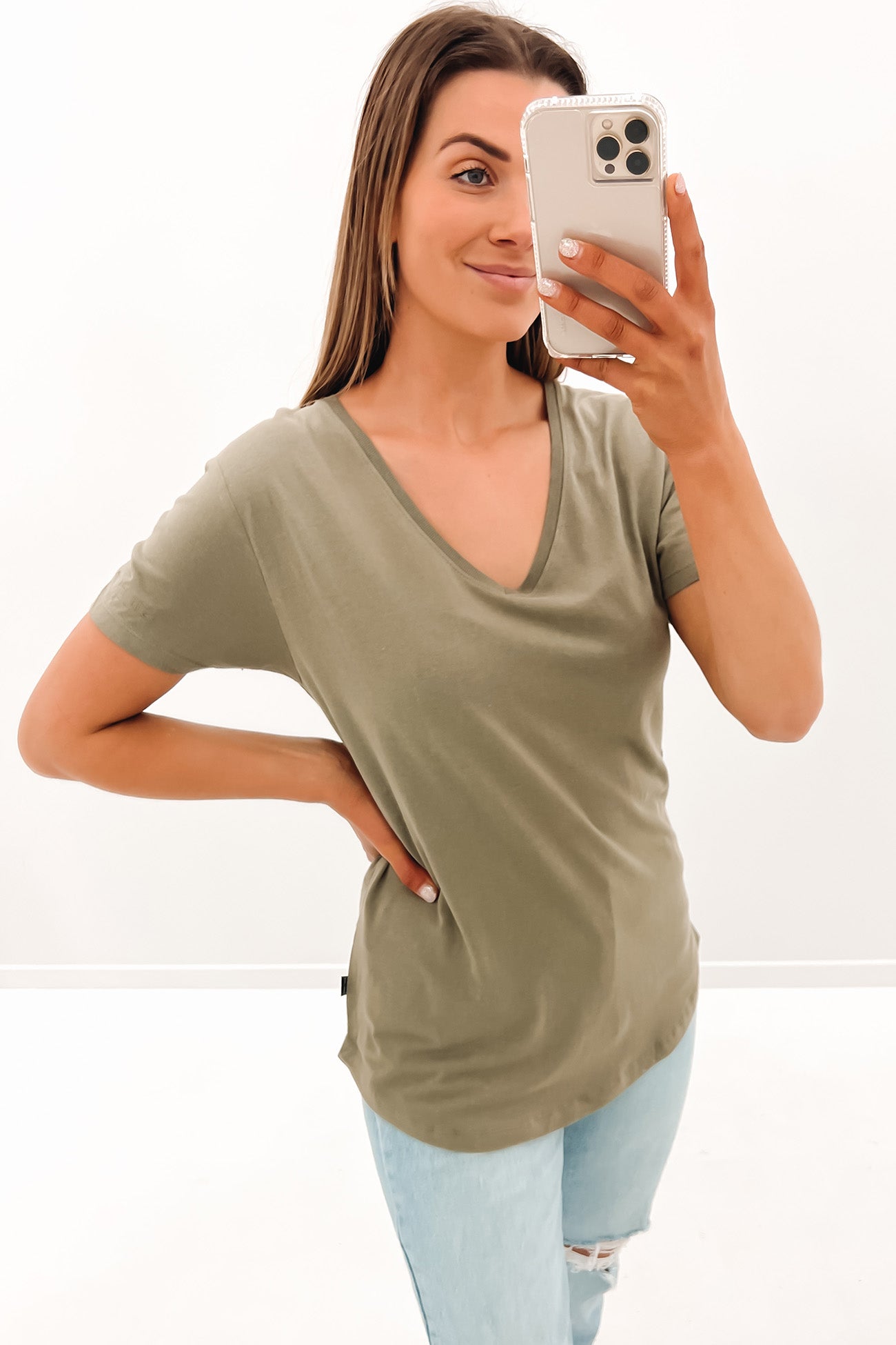 Zuri Tee Khaki