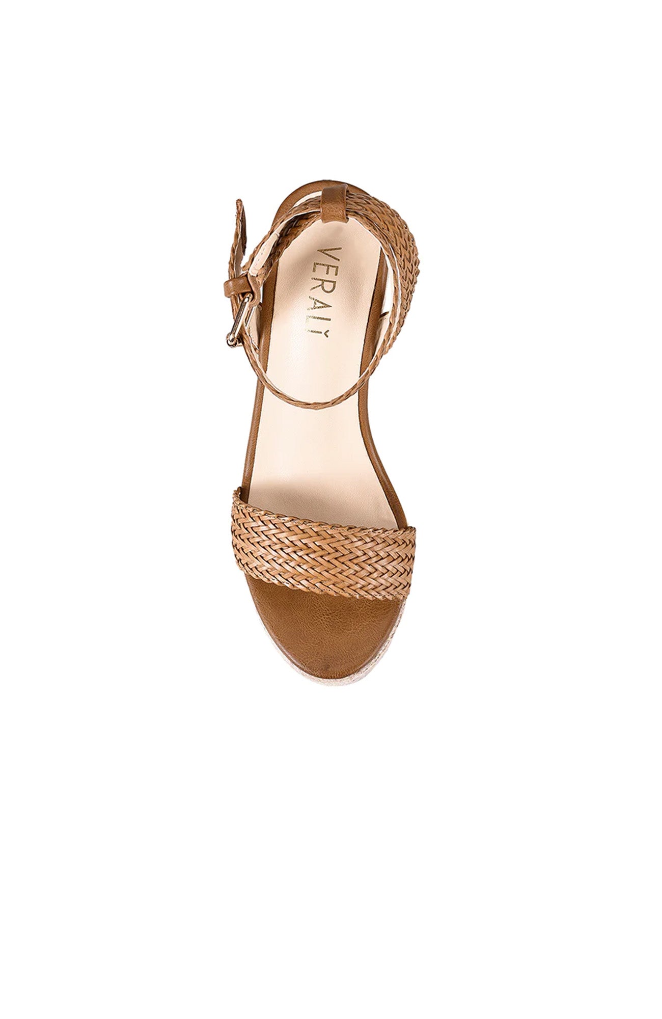 Amalie Rope Wedge Tan Weave