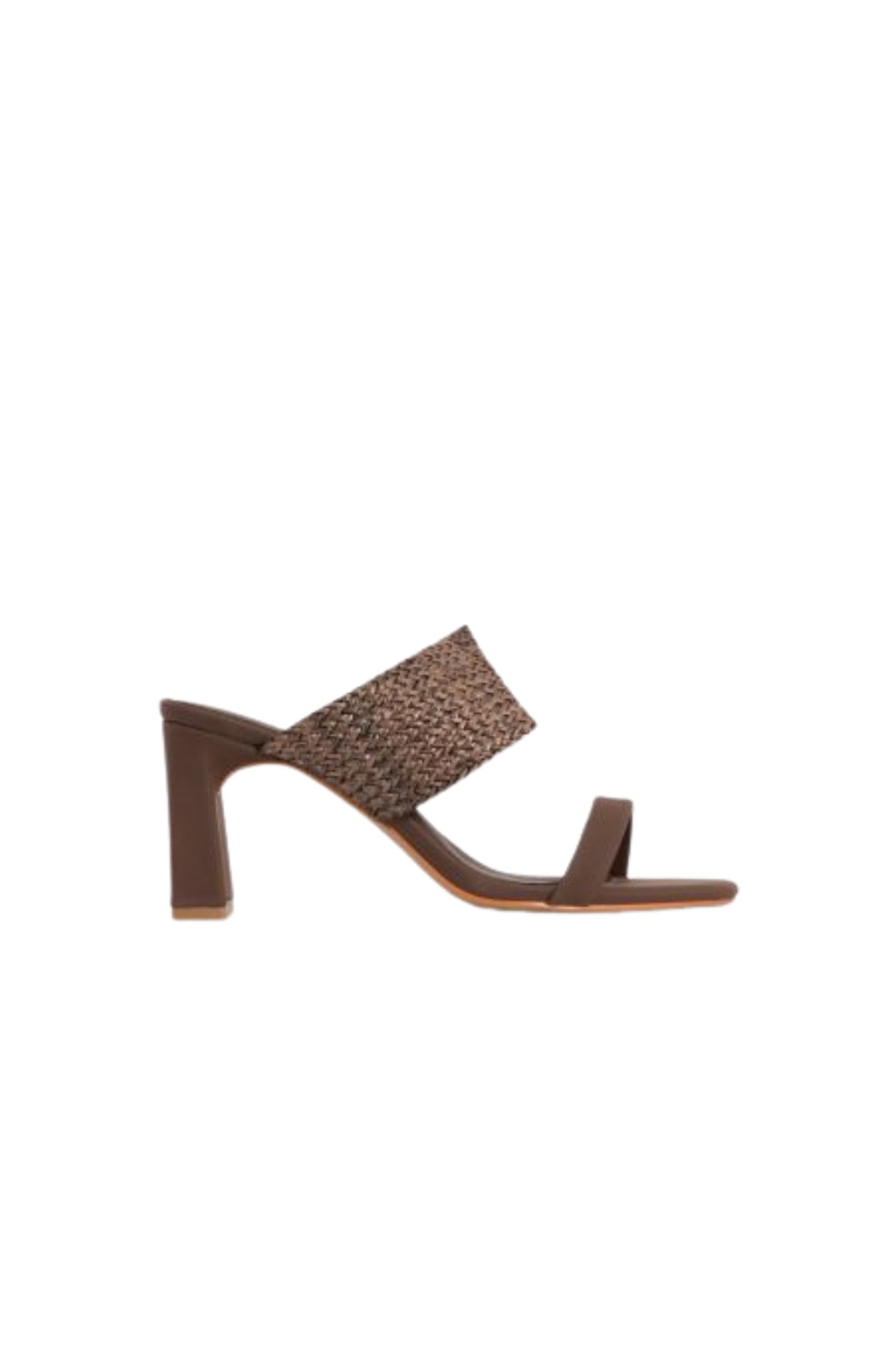 Angelou Heel Chocolate Weave