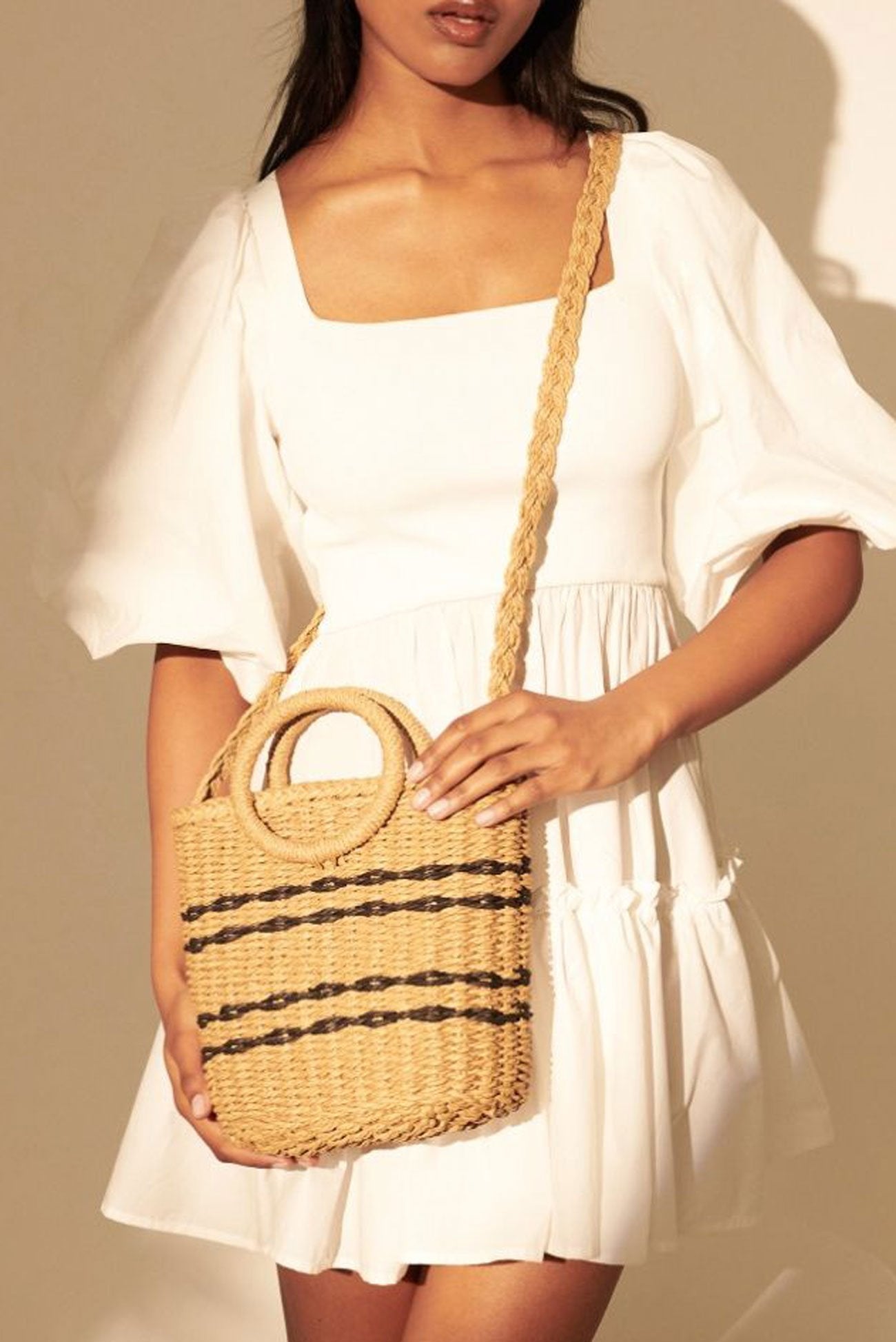 Abby Straw Bag Natural