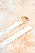 Allegra Belt White