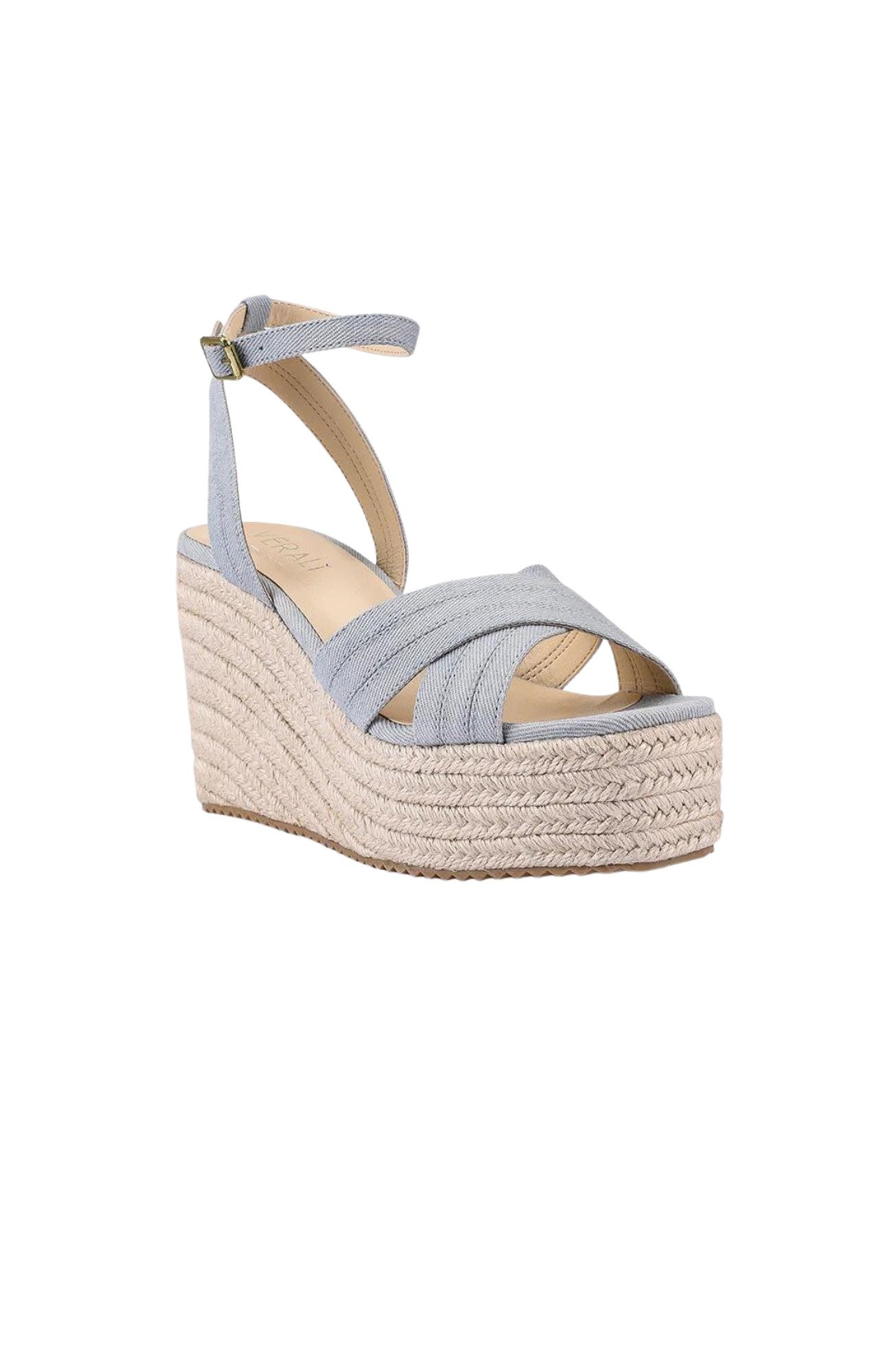 Callie Espadrille Wedges Denim