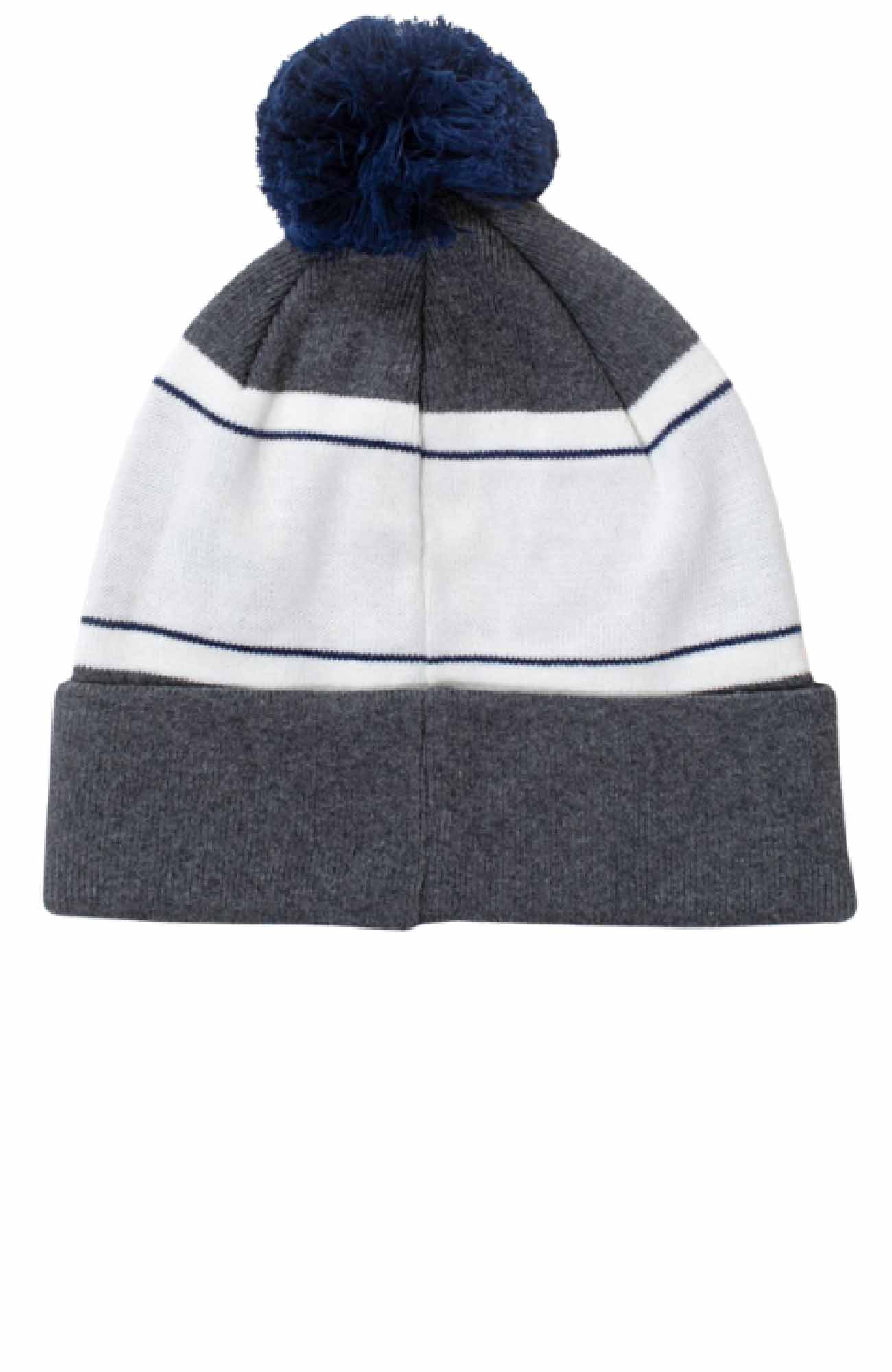 Cluster Pom Pom Beanie Grey