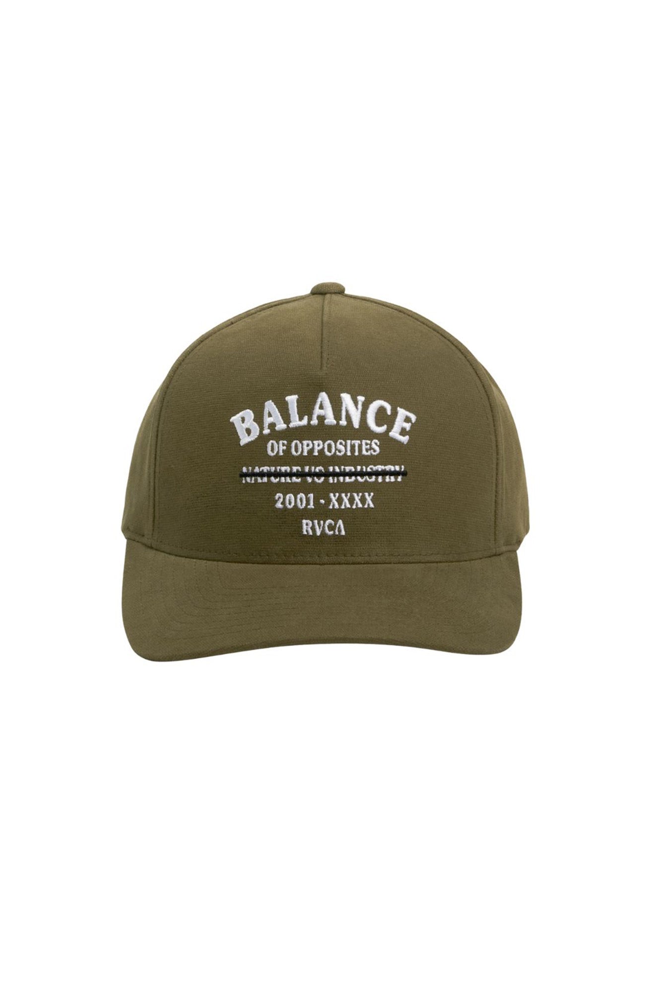 Crossed Out Pinched Snapback Aloe