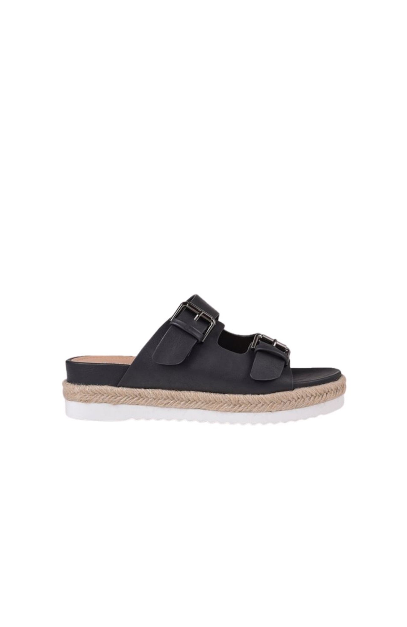 Denmark Chunky Slide Black Softee